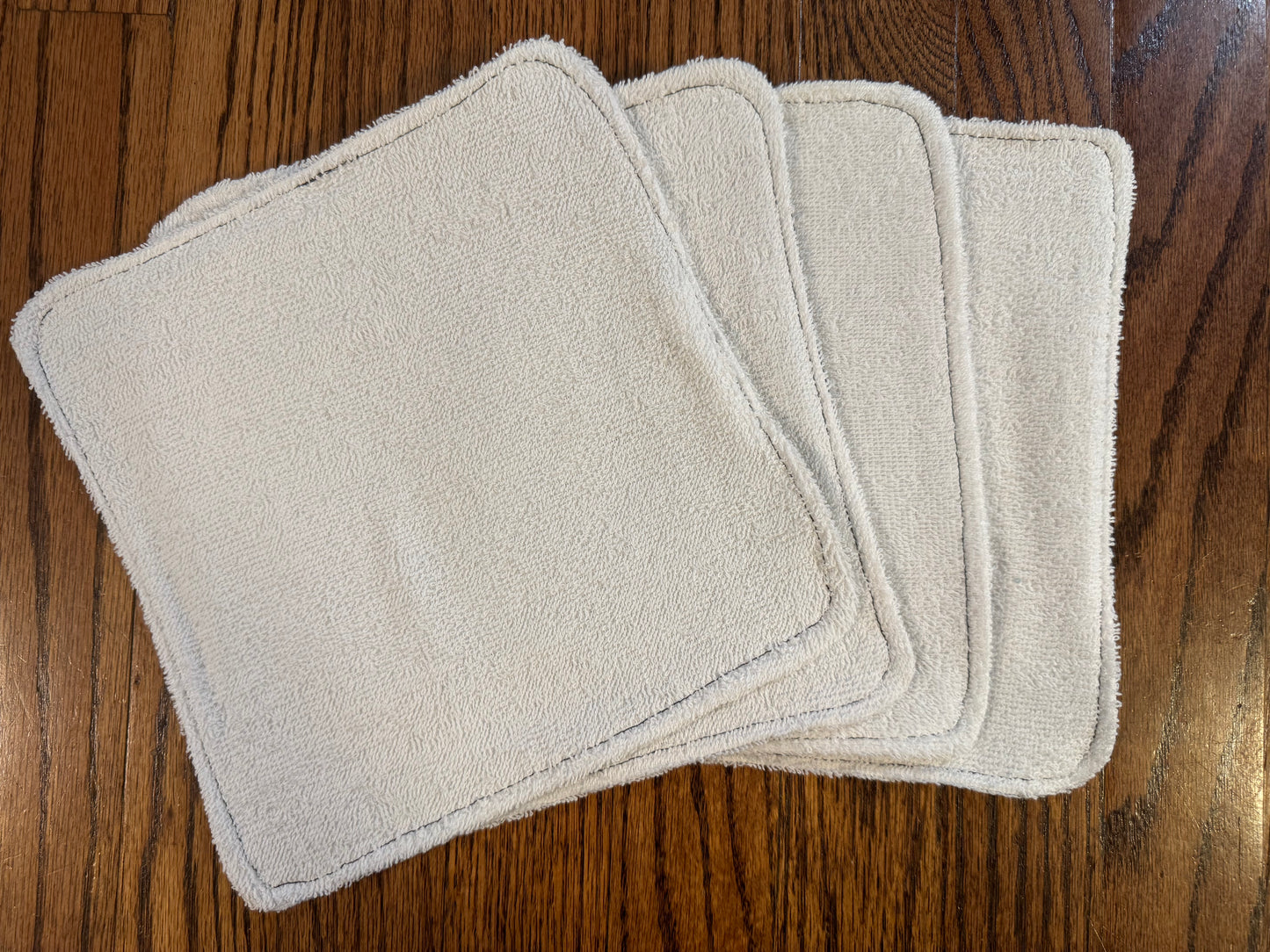 Pine Cones ~ Decorative Dishrags | 100% Cotton & Terry Cloth | Reusable Kitchen Cleaning Cloths | Set of 4 | 10" x 10"