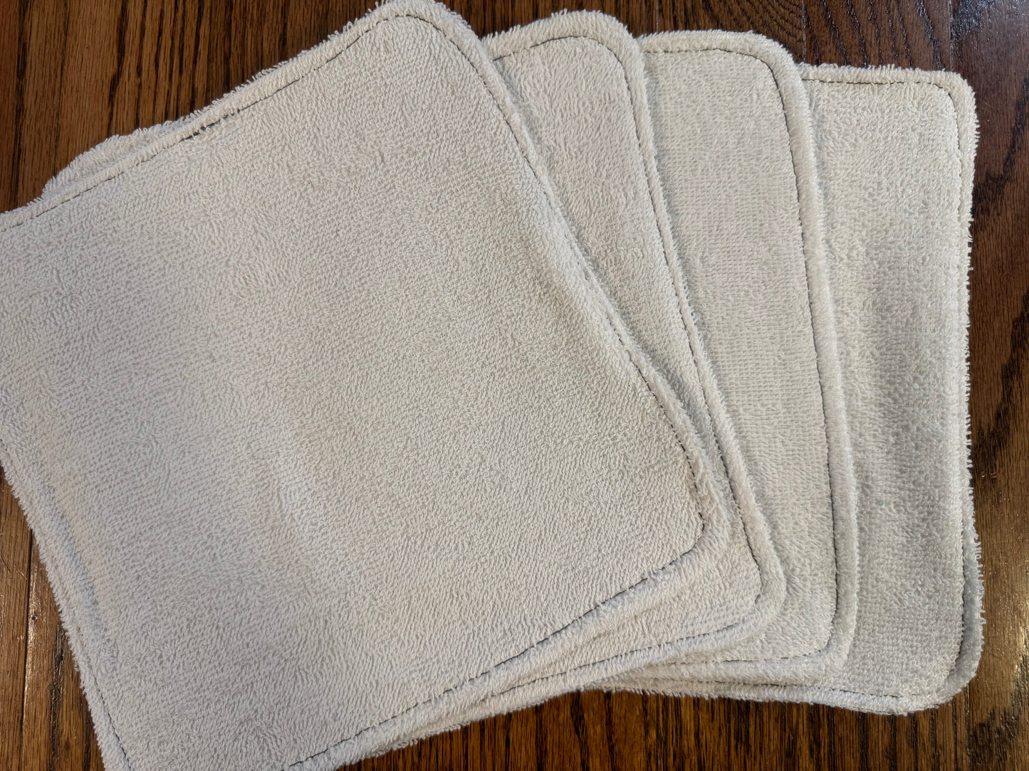 Pine Cones ~ Decorative Dishrags | 100% Cotton & Terry Cloth | Reusable Kitchen Cleaning Cloths | Set of 4 | 10" x 10"