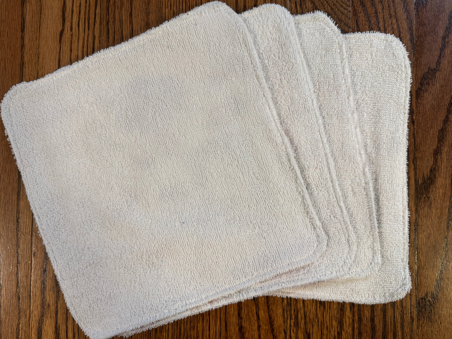 Retro Kitchen ~ Decorative Dishrags | 100% Cotton & Terry Cloth | Reusable Kitchen Cleaning Cloths | Set of 4 | 10" x 10"
