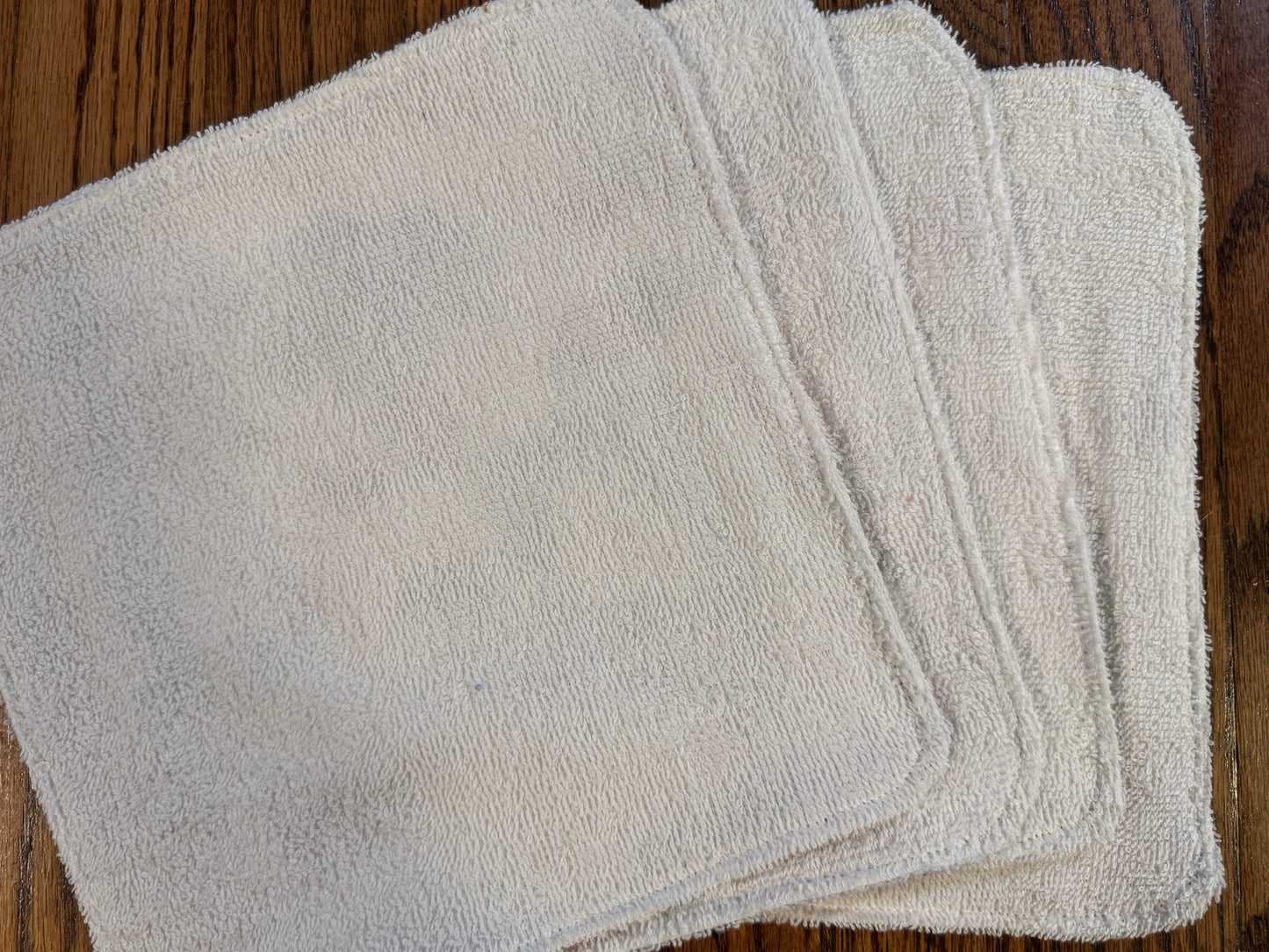 Retro Kitchen ~ Decorative Dishrags | 100% Cotton & Terry Cloth | Reusable Kitchen Cleaning Cloths | Set of 4 | 10" x 10"