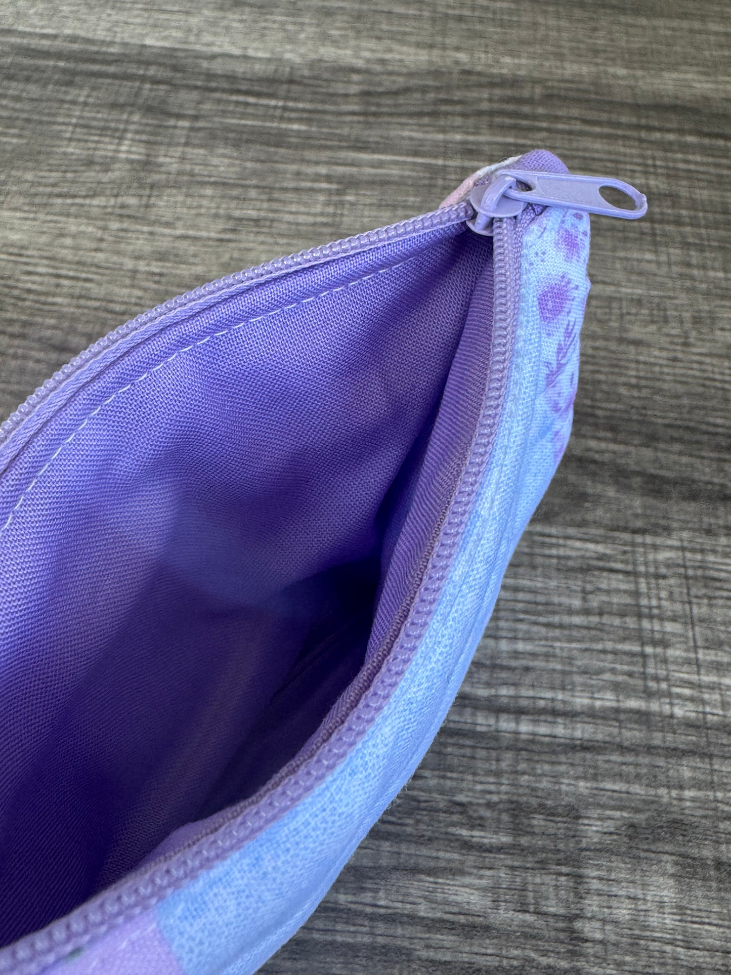 Pastel Patchwork ~ Quilted Zipper Wallet | Padded 100% Cotton Coin Purse | 6.5" x 4" Handmade Zipper Pouch