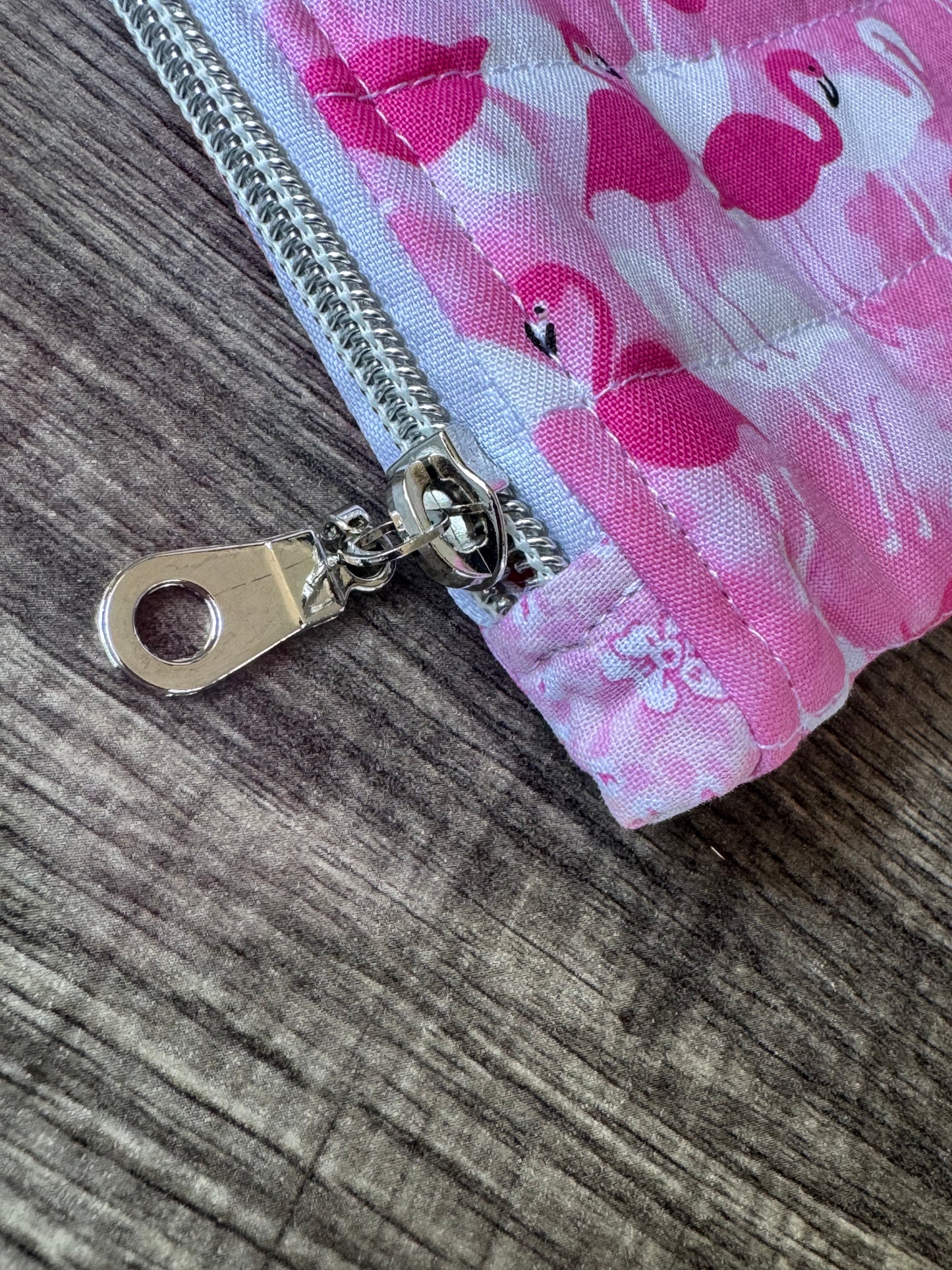 Flamingo E-Reader Case | E-Reader Cover | E-Reader Pouch | Handmade Kindle Sleeve | Padded E-Reader Case | 8x10 Cotton Kindle Pouch | Paperwhite Sleeve | Book Lover Gift | Tablet Sleeve | Zippered E-Reader Cover