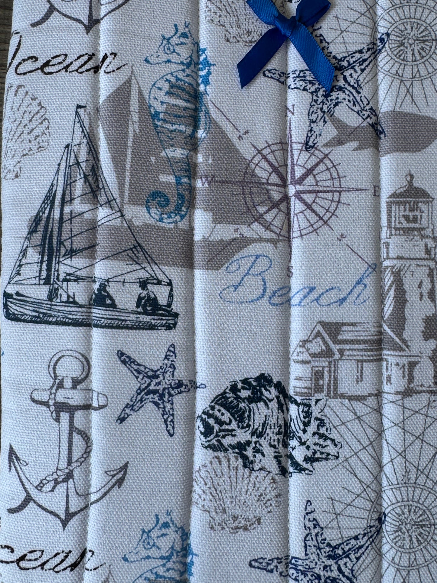 Beach E-Reader Case | E-Reader Cover | E-Reader Pouch | Handmade Kindle Sleeve | Padded E-Reader Case | 8x10 Cotton Kindle Pouch | Paperwhite Sleeve | Book Lover Gift | Tablet Sleeve | Zippered E-Reader Cover