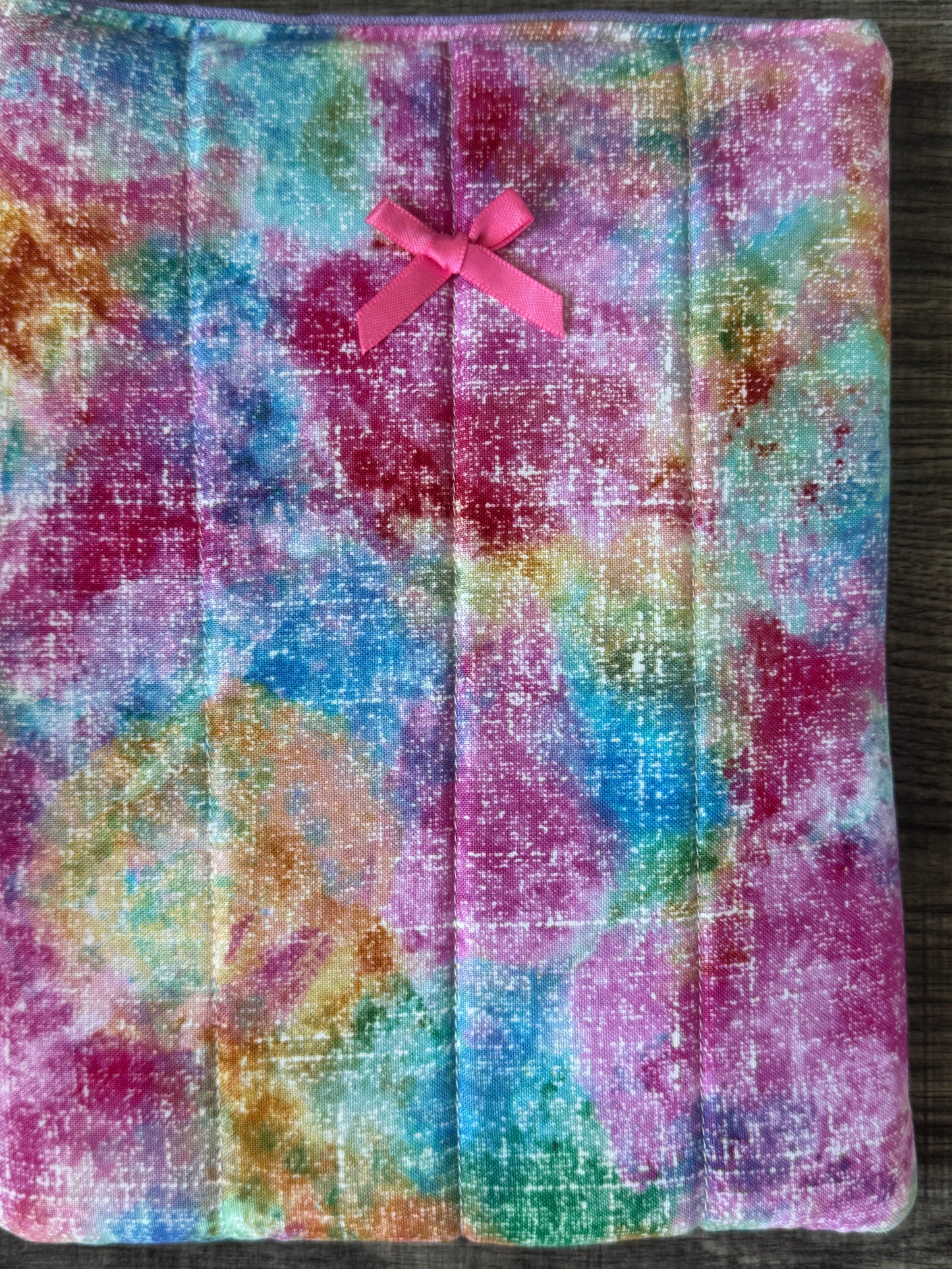 Watercolor Abstract E-Reader Case | E-Reader Cover | E-Reader Pouch | Handmade Kindle Sleeve | Padded E-Reader Case | 8x10 Cotton Kindle Pouch | Paperwhite Sleeve | Book Lover Gift | Tablet Sleeve | Zippered E-Reader Cover