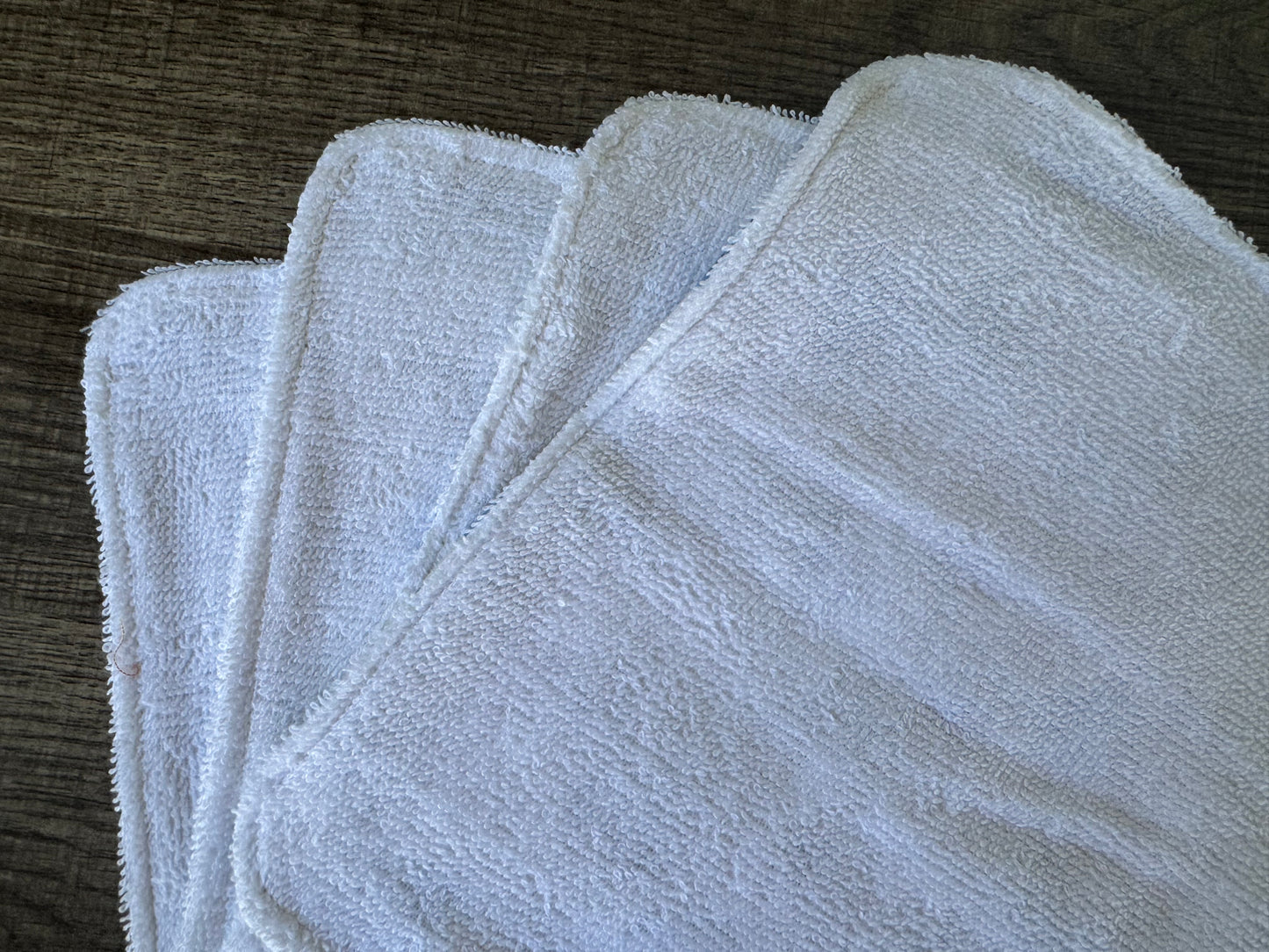 Blueberry ~ Decorative Dishrags | 100% Cotton & Terry Cloth | Reusable Kitchen Cleaning Cloths | Set of 4 | 10" x 10"
