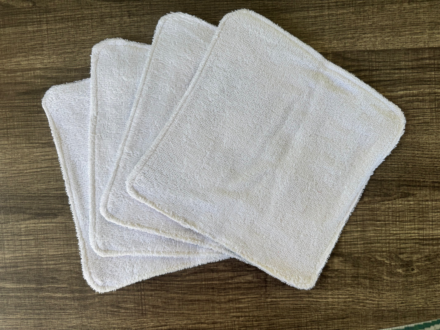 Forest & Wildlife ~ Decorative Dishrags | 100% Cotton & Terry Cloth | Reusable Kitchen Cleaning Cloths | Set of 4 | 10" x 10"