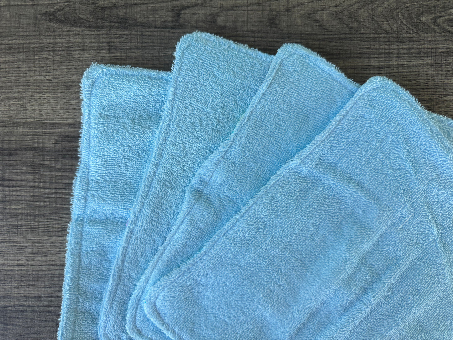 Tropical ~ Decorative Dishrags | 100% Cotton & Terry Cloth | Reusable Kitchen Cleaning Cloths | Set of 4 | 10" x 10"
