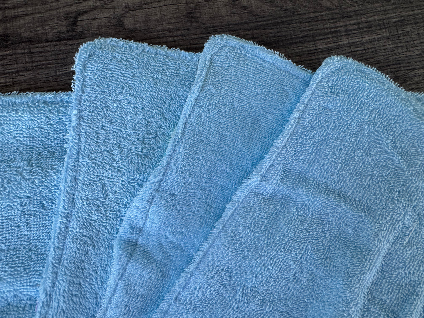 Tropical ~ Decorative Dishrags | 100% Cotton & Terry Cloth | Reusable Kitchen Cleaning Cloths | Set of 4 | 10" x 10"