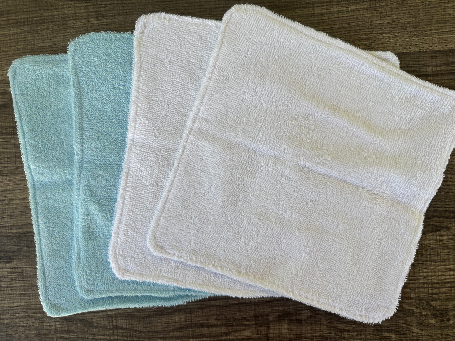 Kitchen Utensils ~ Decorative Dishrags | 100% Cotton & Terry Cloth | Reusable Kitchen Cleaning Cloths | Set of 4 | 10" x 10"