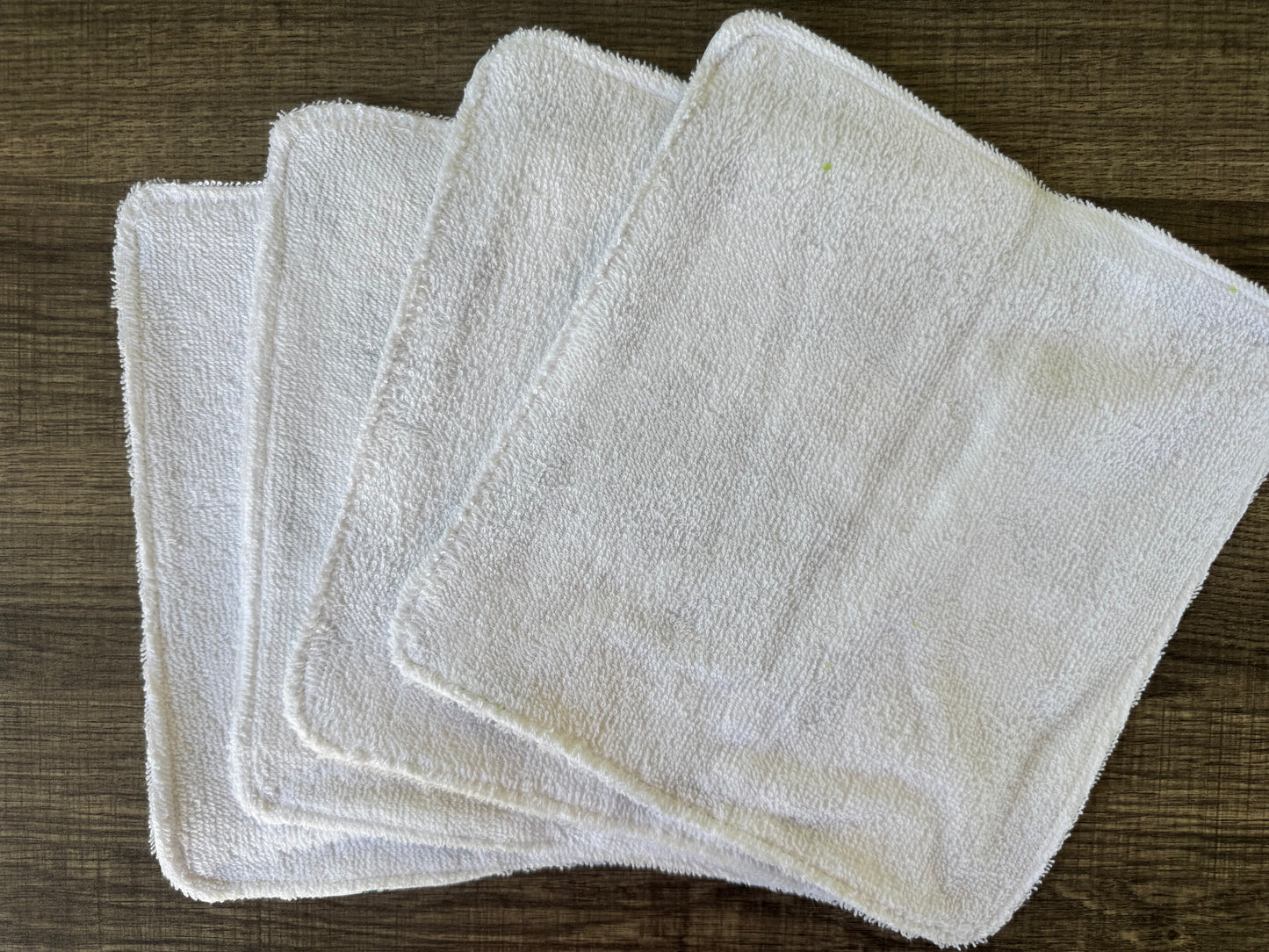 Lemons ~ Decorative Dishrags | 100% Cotton & Terry Cloth | Reusable Kitchen Cleaning Cloths | Set of 4 | 10" x 10"