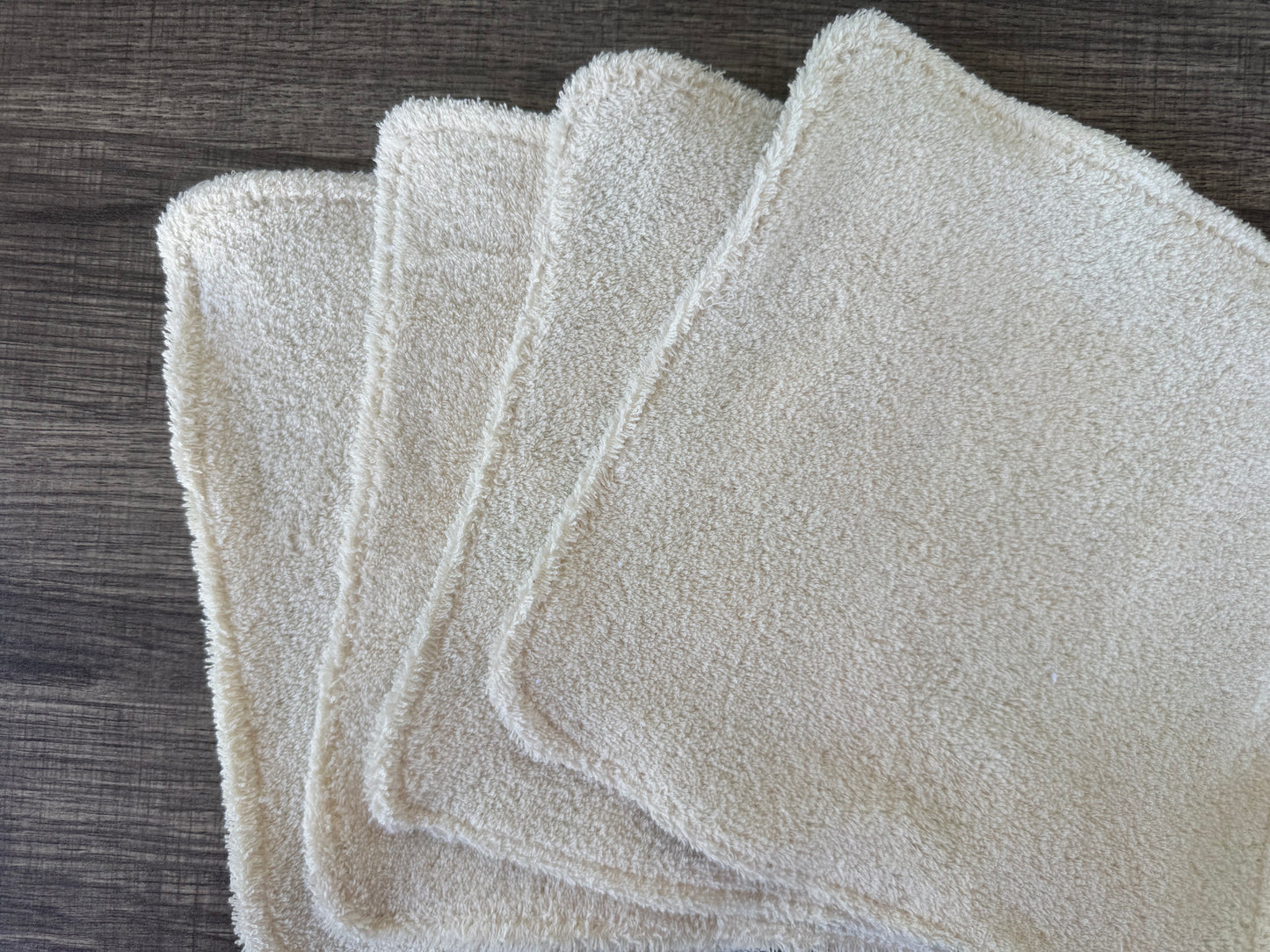 Succulents ~ Decorative Dishrags | 100% Cotton & Terry Cloth | Reusable Kitchen Cleaning Cloths | Set of 4 | 10" x 10"