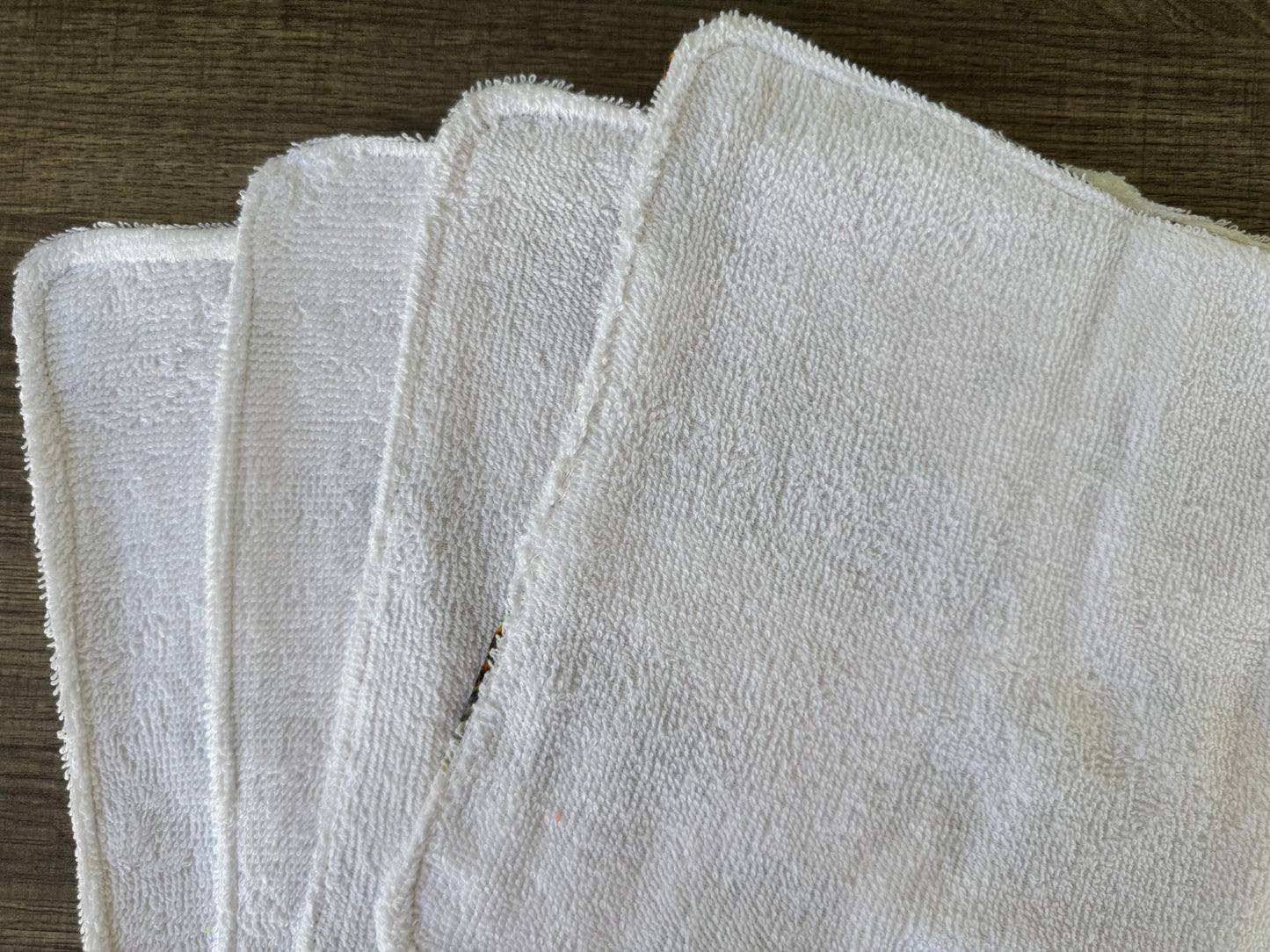 Fall Theme ~ Decorative Dishrags | 100% Cotton & Terry Cloth | Reusable Kitchen Cleaning Cloths | Set of 4 | 10" x 10"