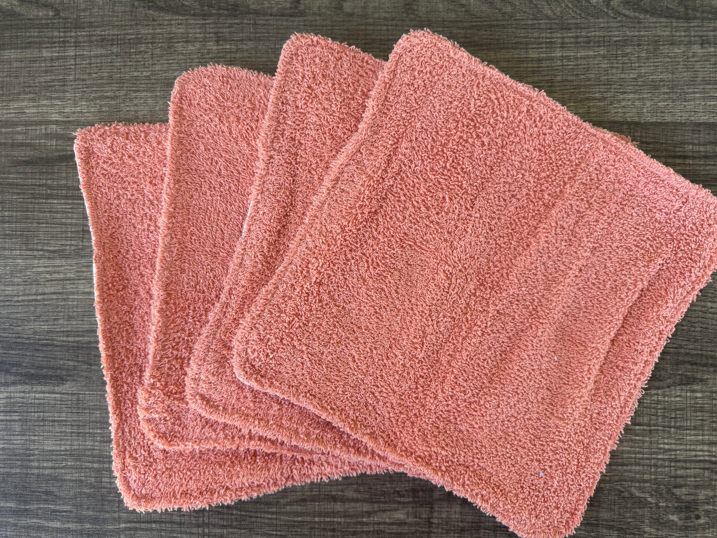 Woodland Animals ~ Decorative Dishrags | 100% Cotton & Terry Cloth | Reusable Kitchen Cleaning Cloths | Set of 4 | 10" x 10"