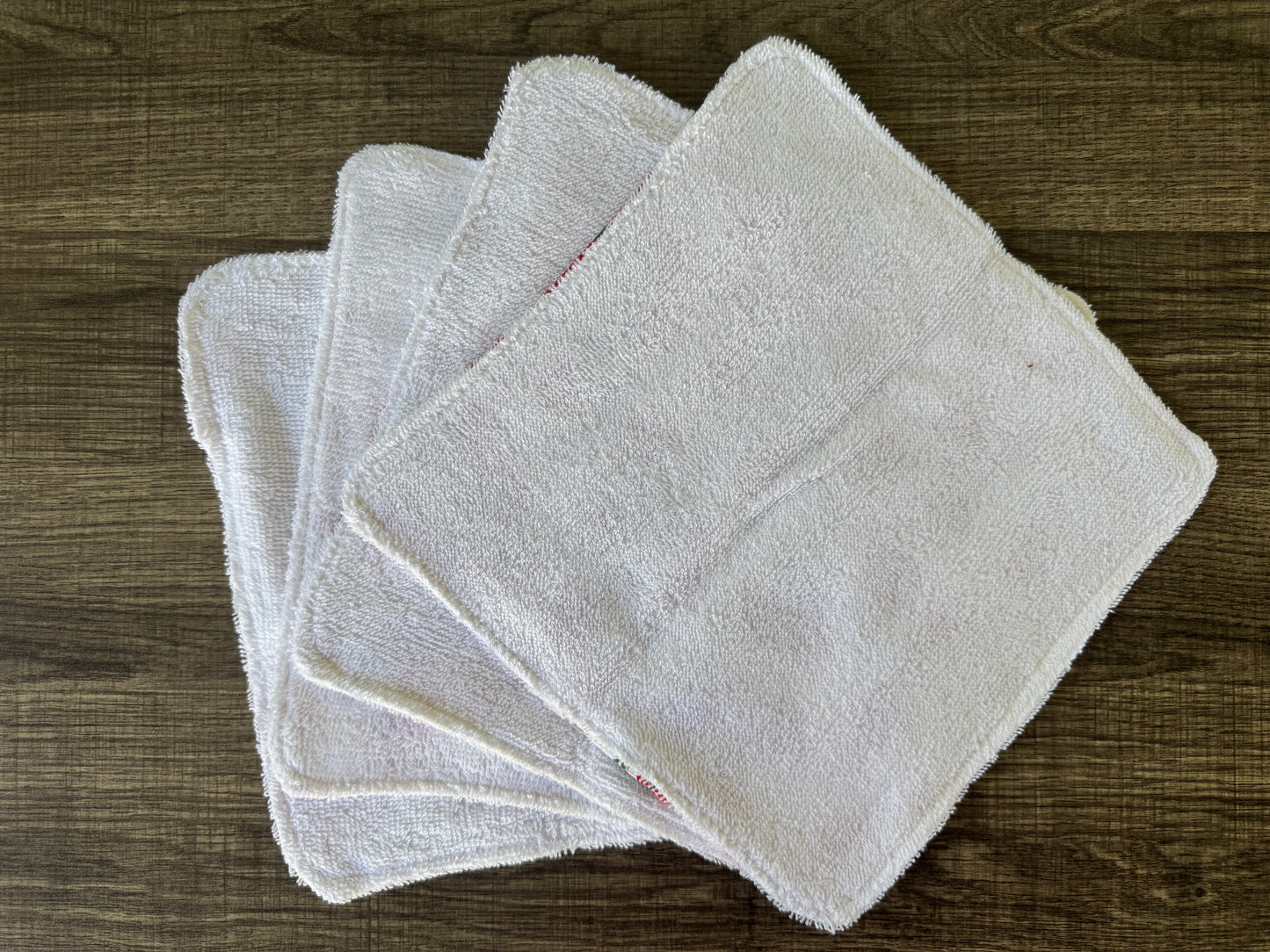 Tomatoes ~ Decorative Dishrags | 100% Cotton & Terry Cloth | Reusable Kitchen Cleaning Cloths | Set of 4 | 10" x 10"