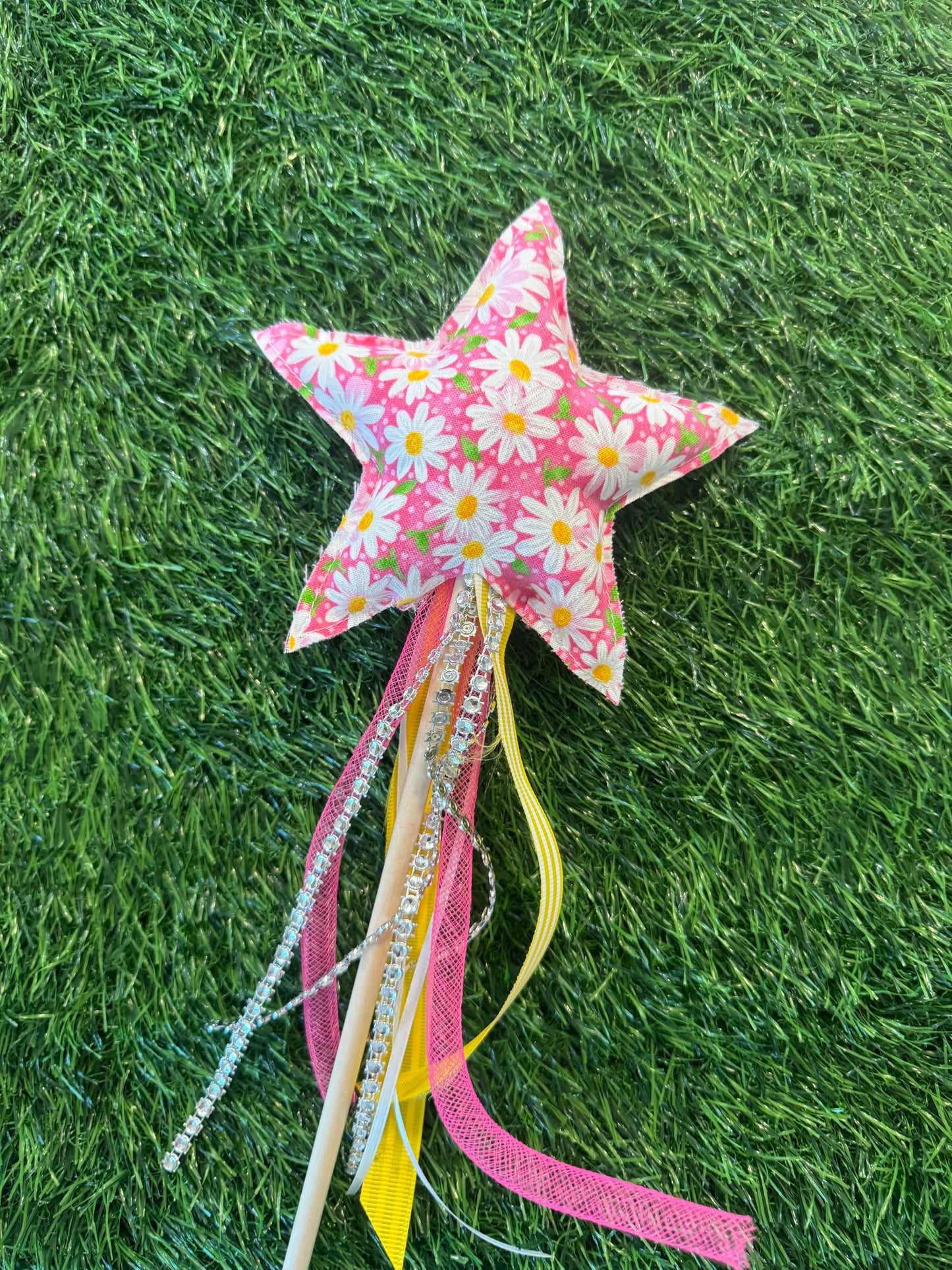 Daisy - Magical Pretend Play Wand – Handmade Cotton Magic Wand for Kids – Imagination Play Toy