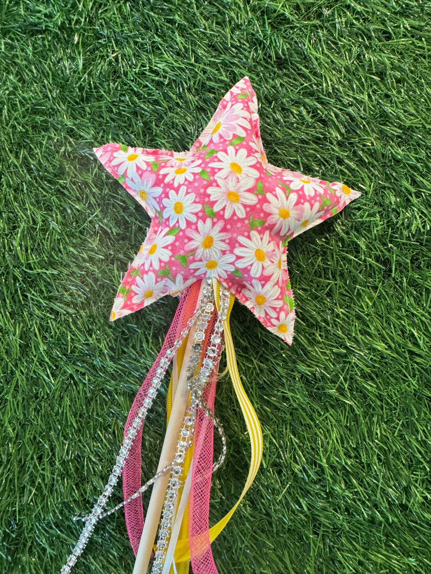 Daisy - Magical Pretend Play Wand – Handmade Cotton Magic Wand for Kids – Imagination Play Toy