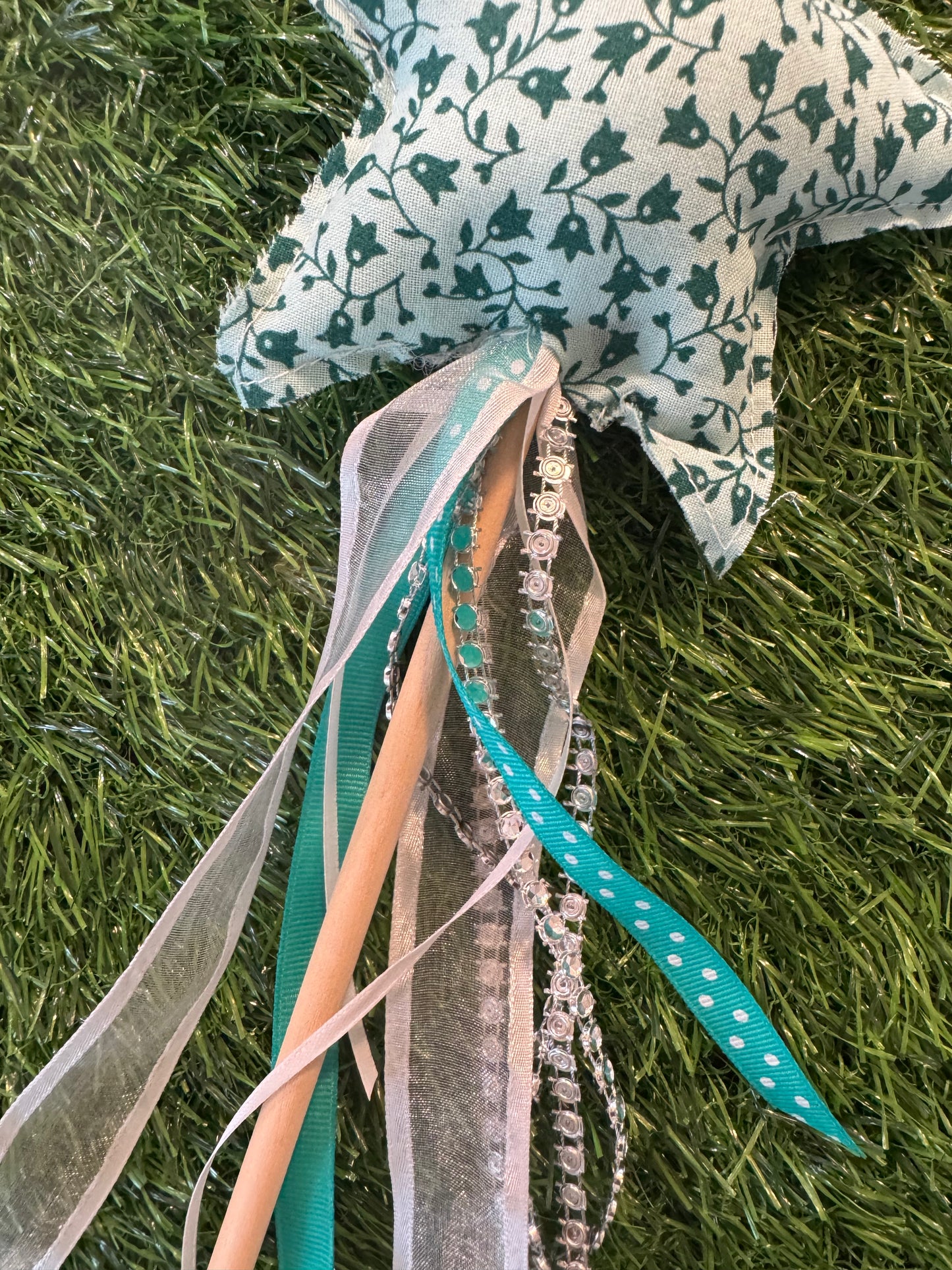 Tulips - Magical Pretend Play Wand – Handmade Cotton Magic Wand for Kids – Imagination Play Toy