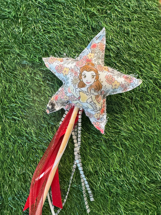 Princess - Magical Pretend Play Wand – Handmade Cotton Magic Wand for Kids – Imagination Play Toy