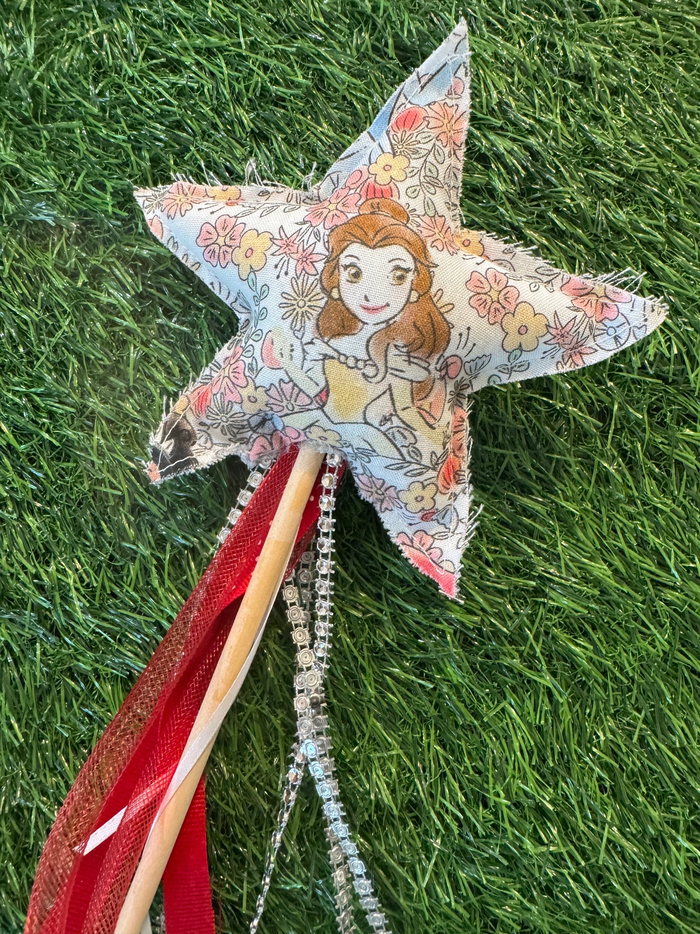 Princess - Magical Pretend Play Wand – Handmade Cotton Magic Wand for Kids – Imagination Play Toy