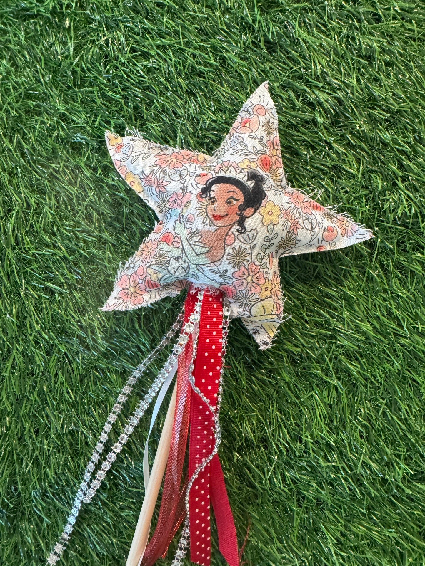 Princess - Magical Pretend Play Wand – Handmade Cotton Magic Wand for Kids – Imagination Play Toy