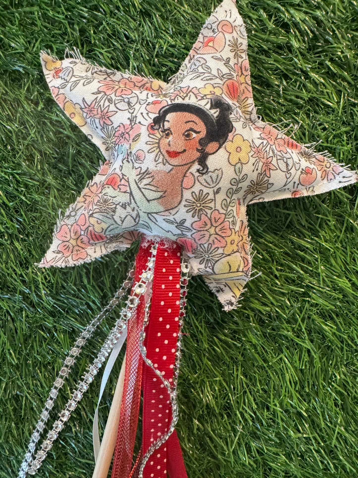 Princess - Magical Pretend Play Wand – Handmade Cotton Magic Wand for Kids – Imagination Play Toy