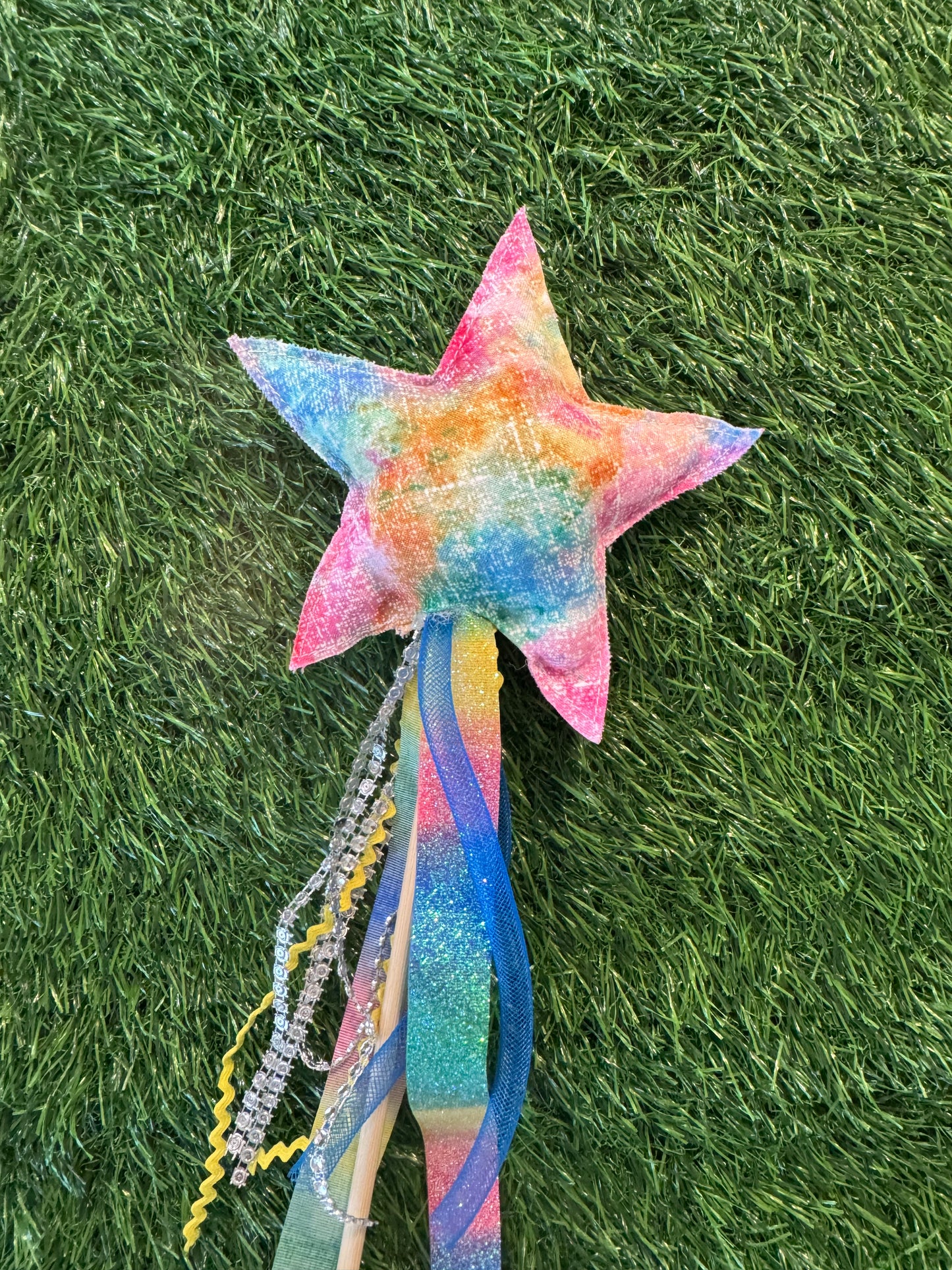 Abstract - Magical Pretend Play Wand – Handmade Cotton Magic Wand for Kids – Imagination Play Toy