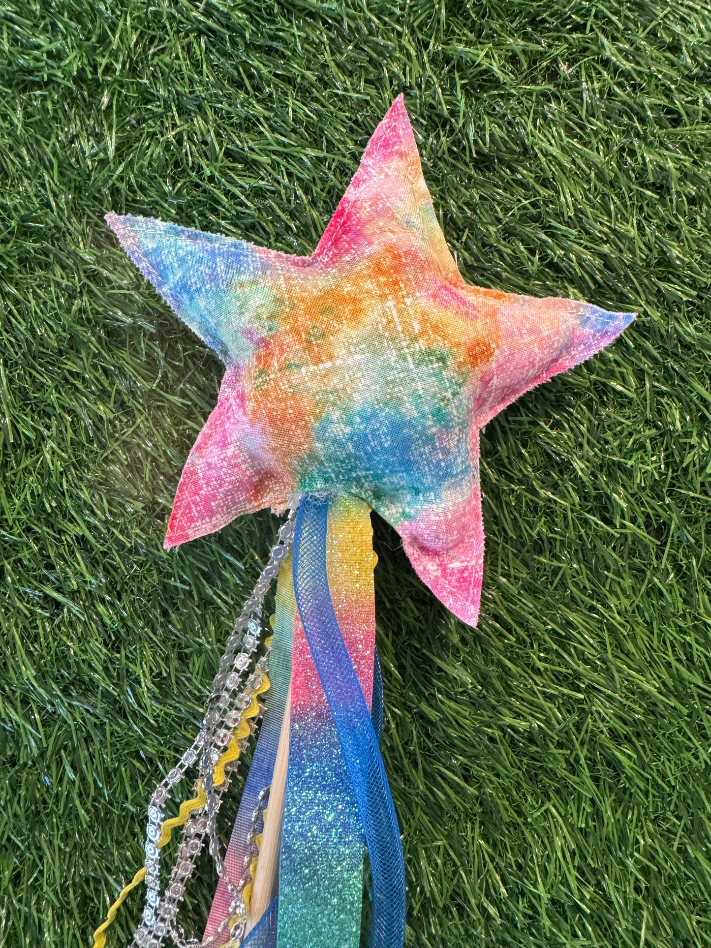 Abstract - Magical Pretend Play Wand – Handmade Cotton Magic Wand for Kids – Imagination Play Toy