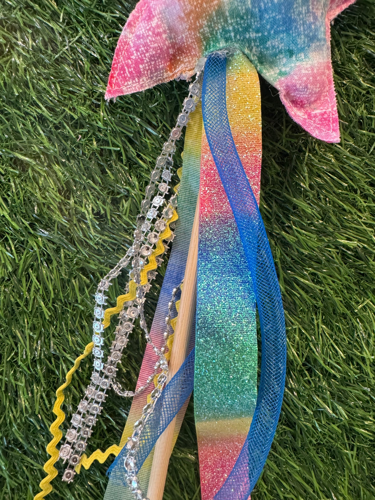 Abstract - Magical Pretend Play Wand – Handmade Cotton Magic Wand for Kids – Imagination Play Toy