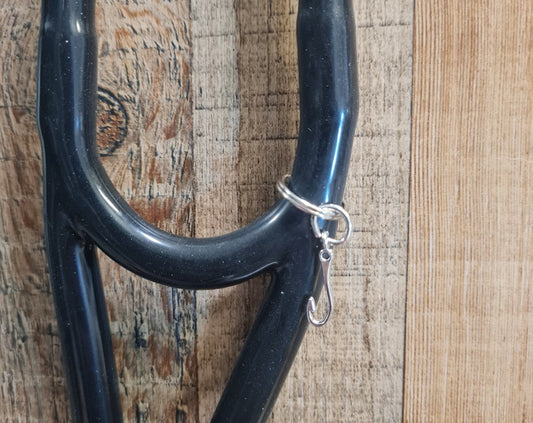 Fishing Hook ~ Stethoscope Charm