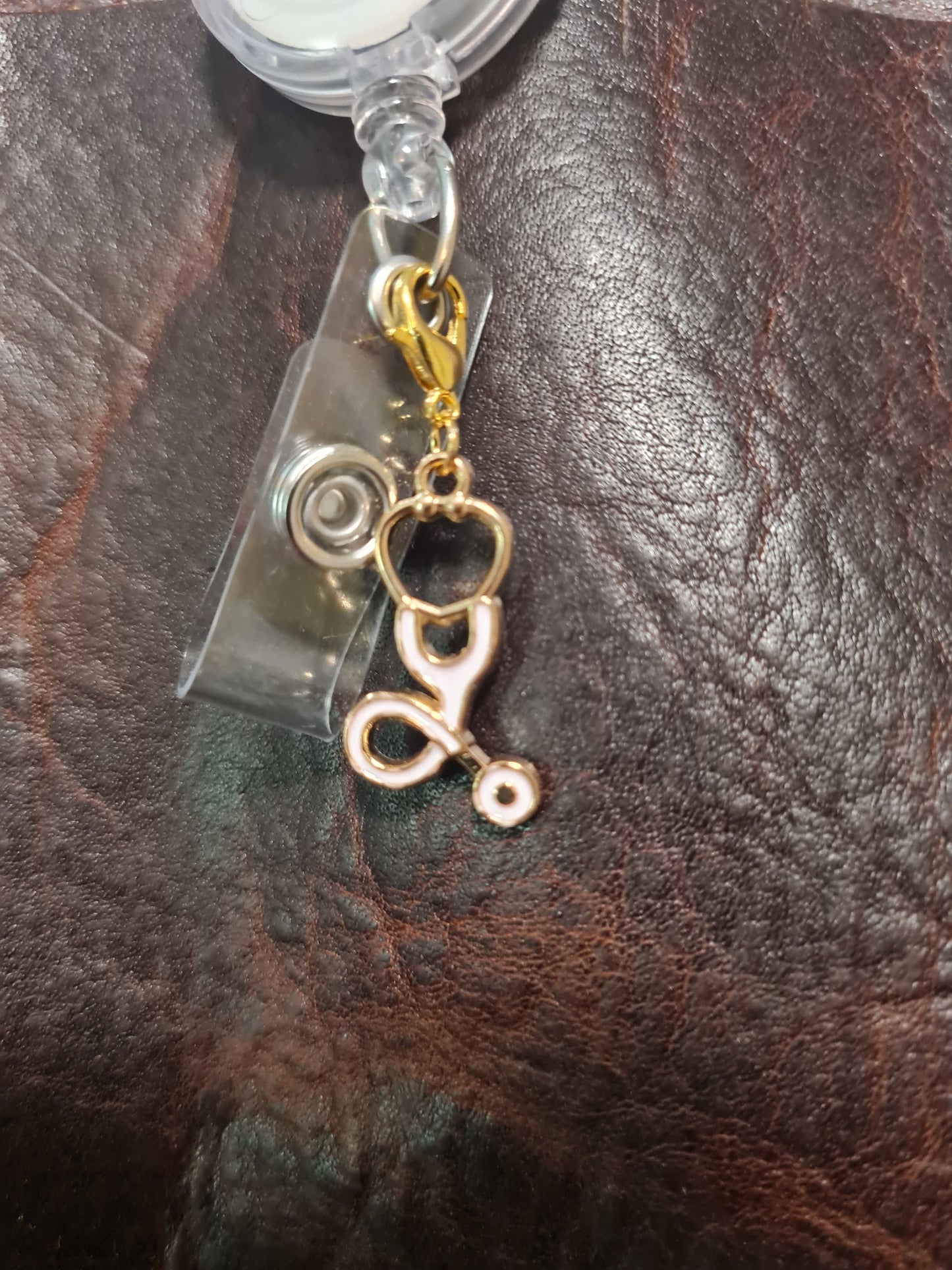 Nurse Themed ~ ID Badge Reel Charm ~Badge Buddy ~ Badge Accessories ~ Badge Charm ~ Nurse Charm ~ National Nurse's Week ~ Nurse's Week