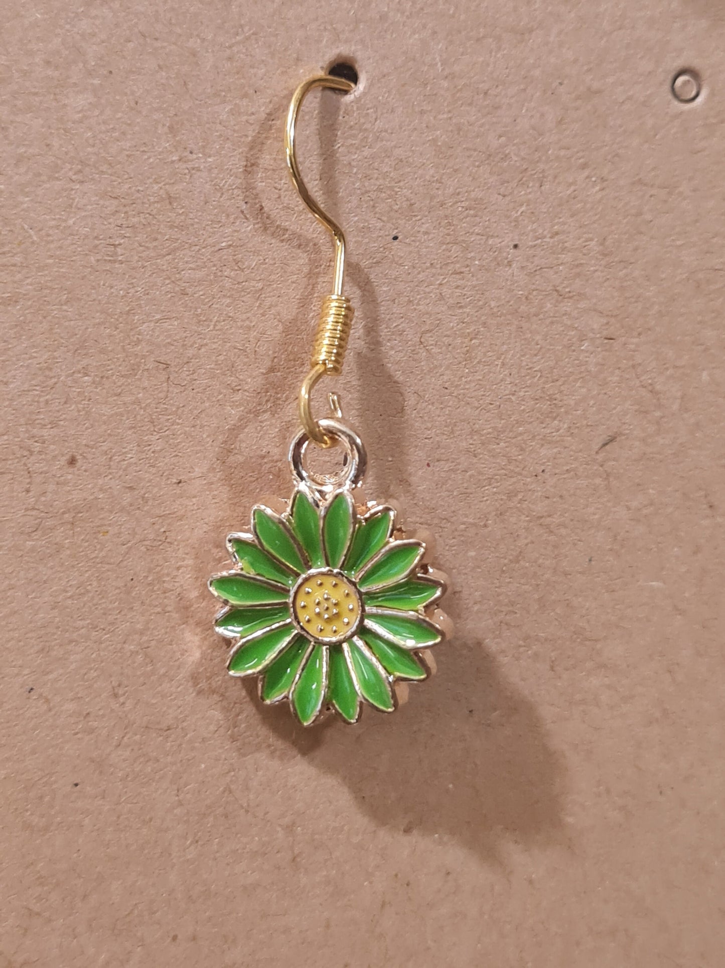 Daisy ~ Sunflower ~ Earrings ~ 7 Colors ~ Stainless Fish Hook Posts