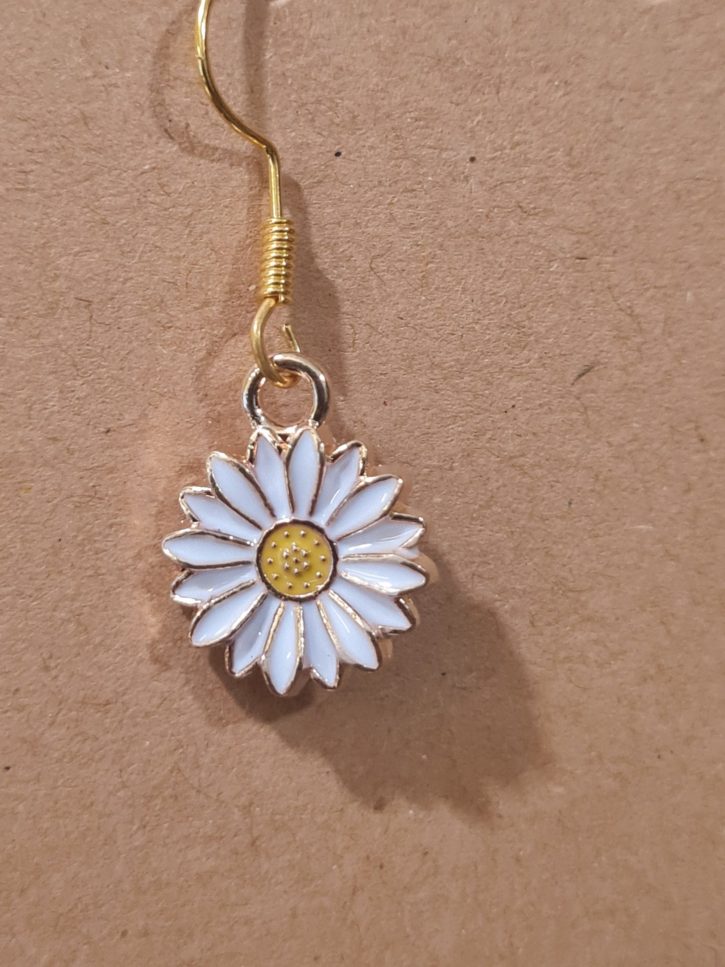 Daisy ~ Sunflower ~ Earrings ~ 7 Colors ~ Stainless Fish Hook Posts