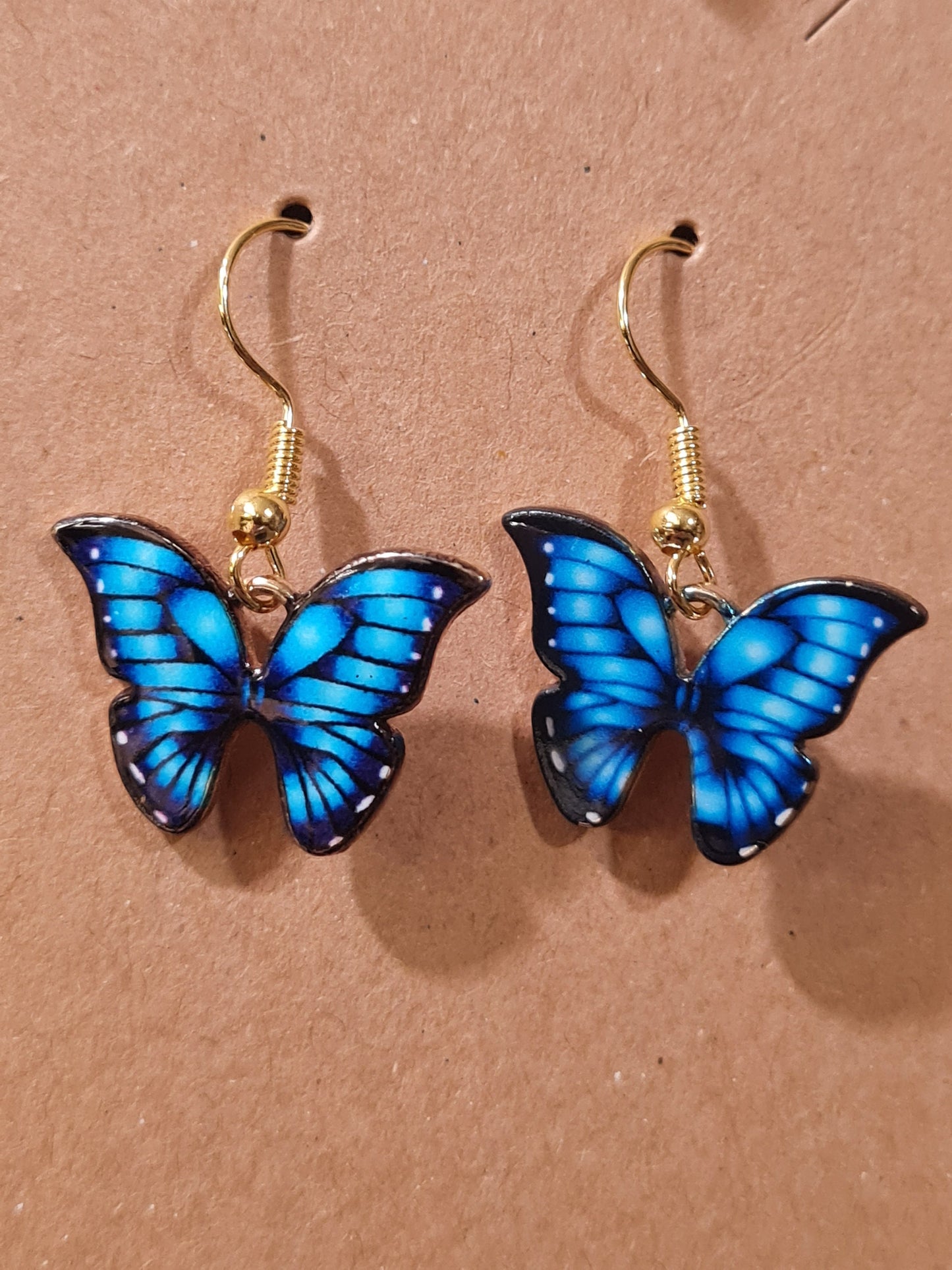 Butterfly Earrings ~ Stainless Fish Hook Posts