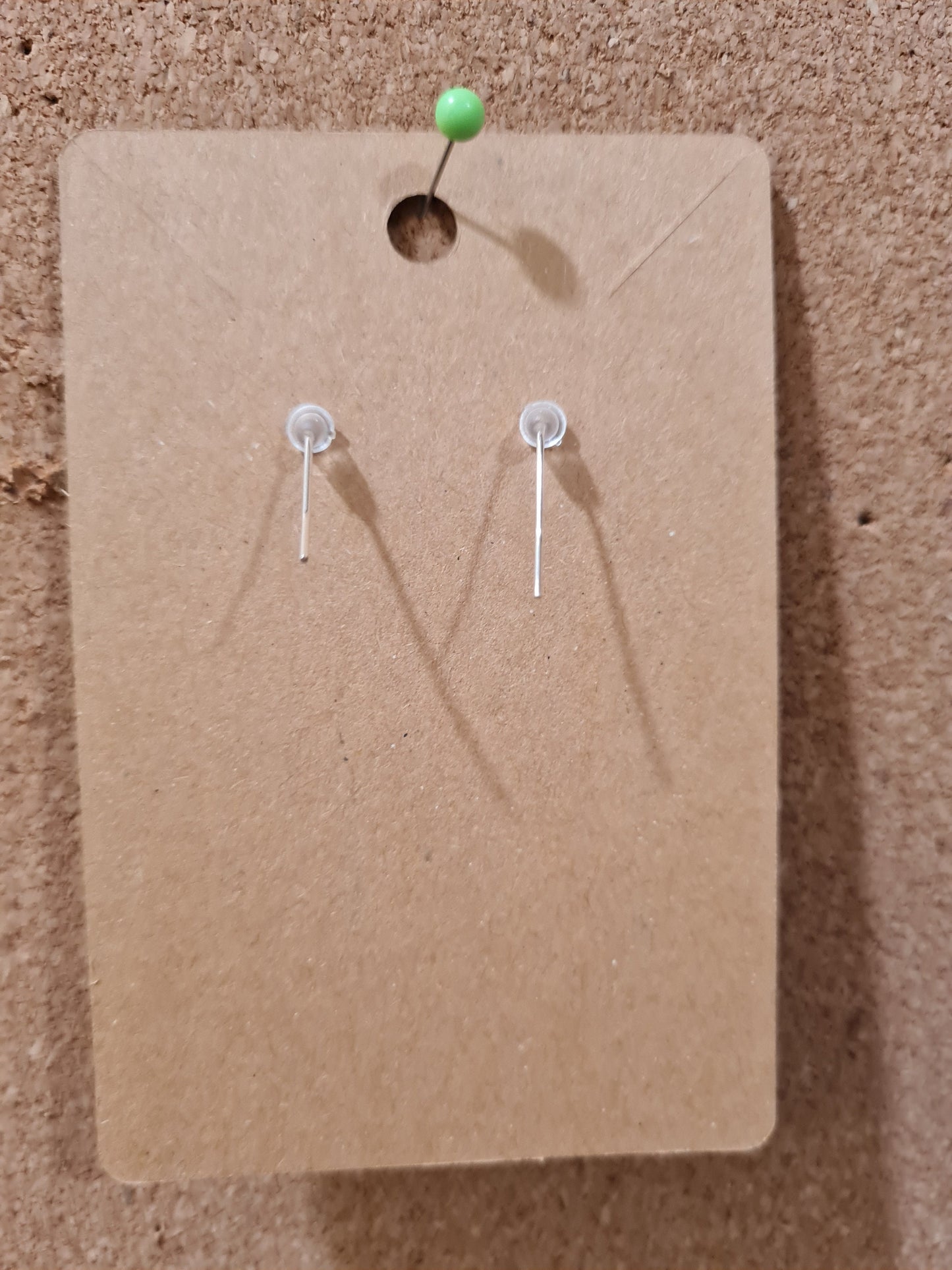 Breast Cancer Awareness Earrings ~ Stainless Fish Hook Posts ~ Hope