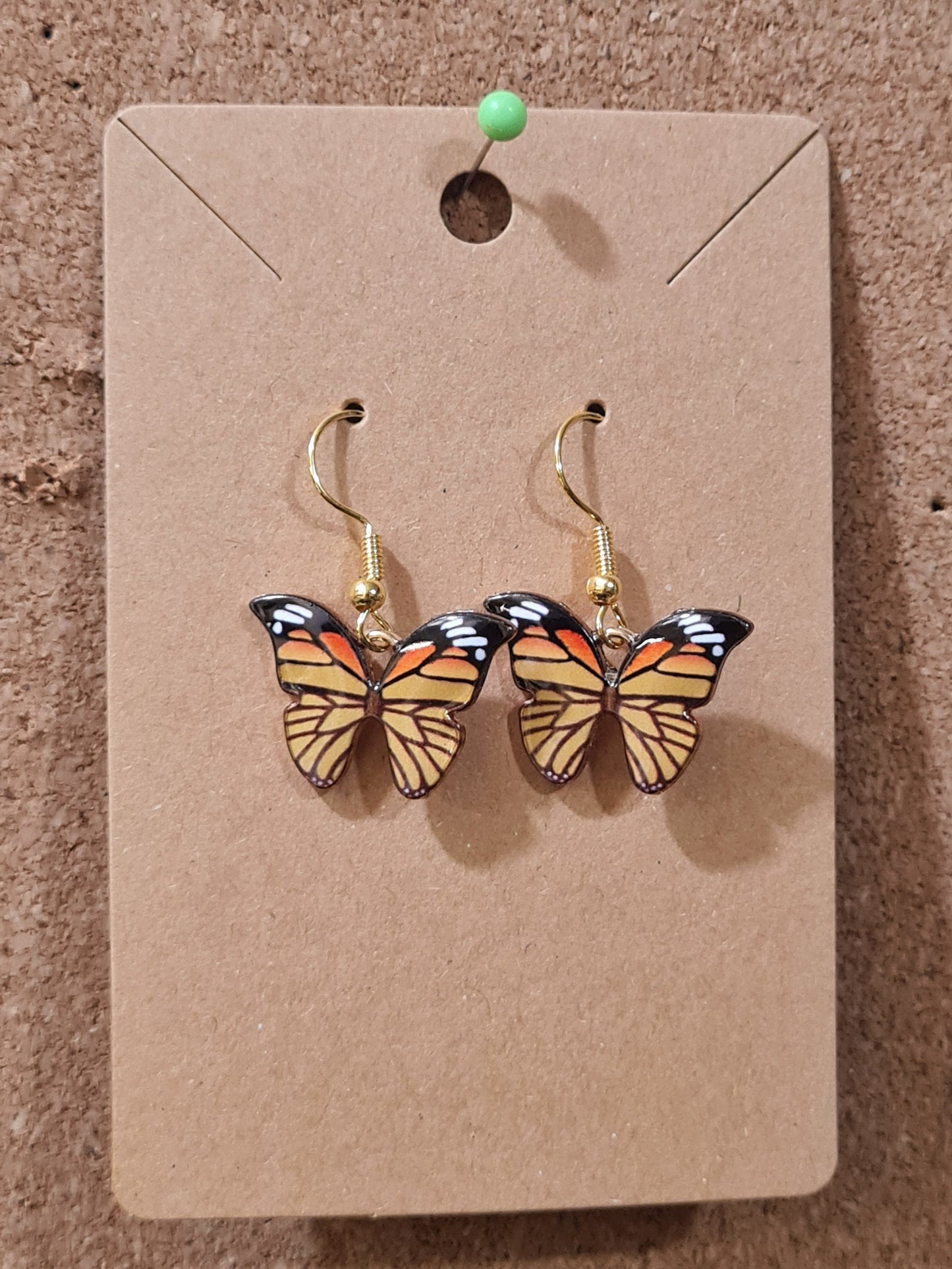 Butterfly Earrings ~ Stainless Fish Hook Posts