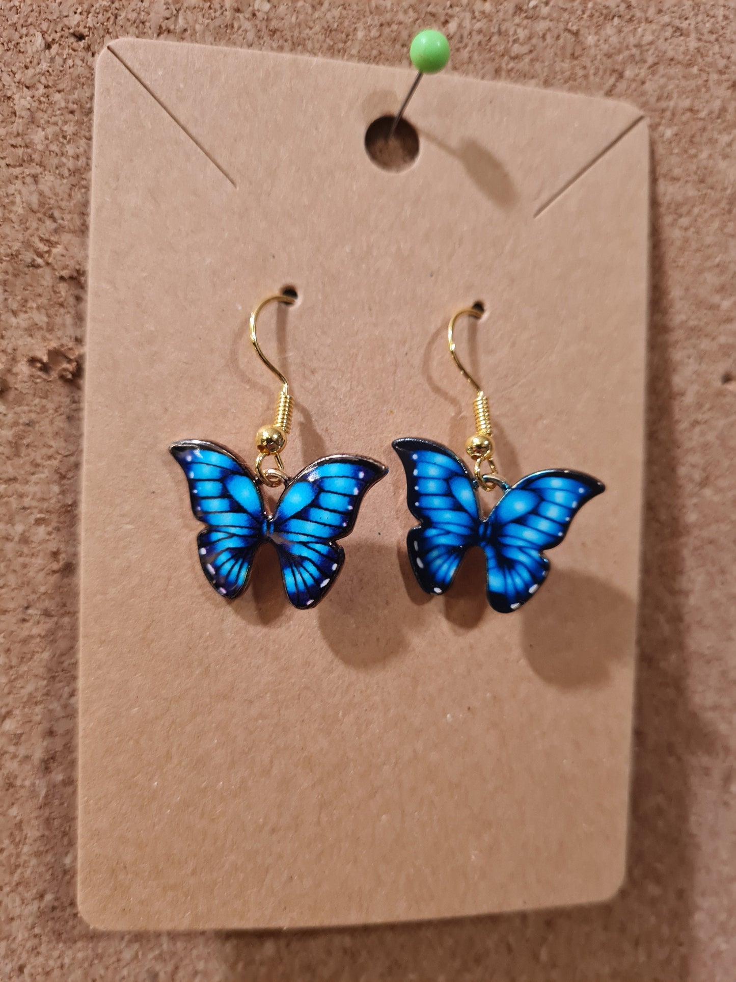 Butterfly Earrings ~ Stainless Fish Hook Posts