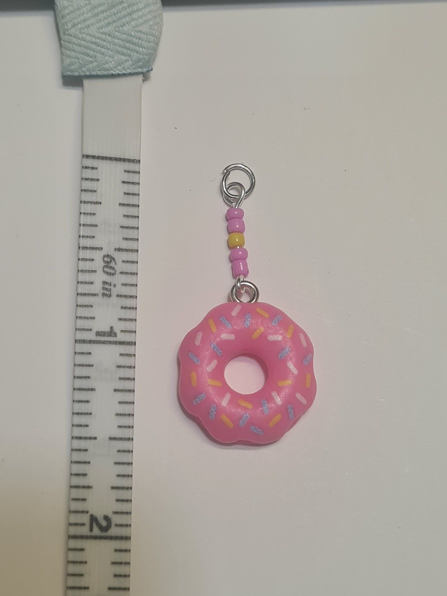 Doughnut Hearing Aid Charm ~ Cochlear Implant Charm ~ Custom Made