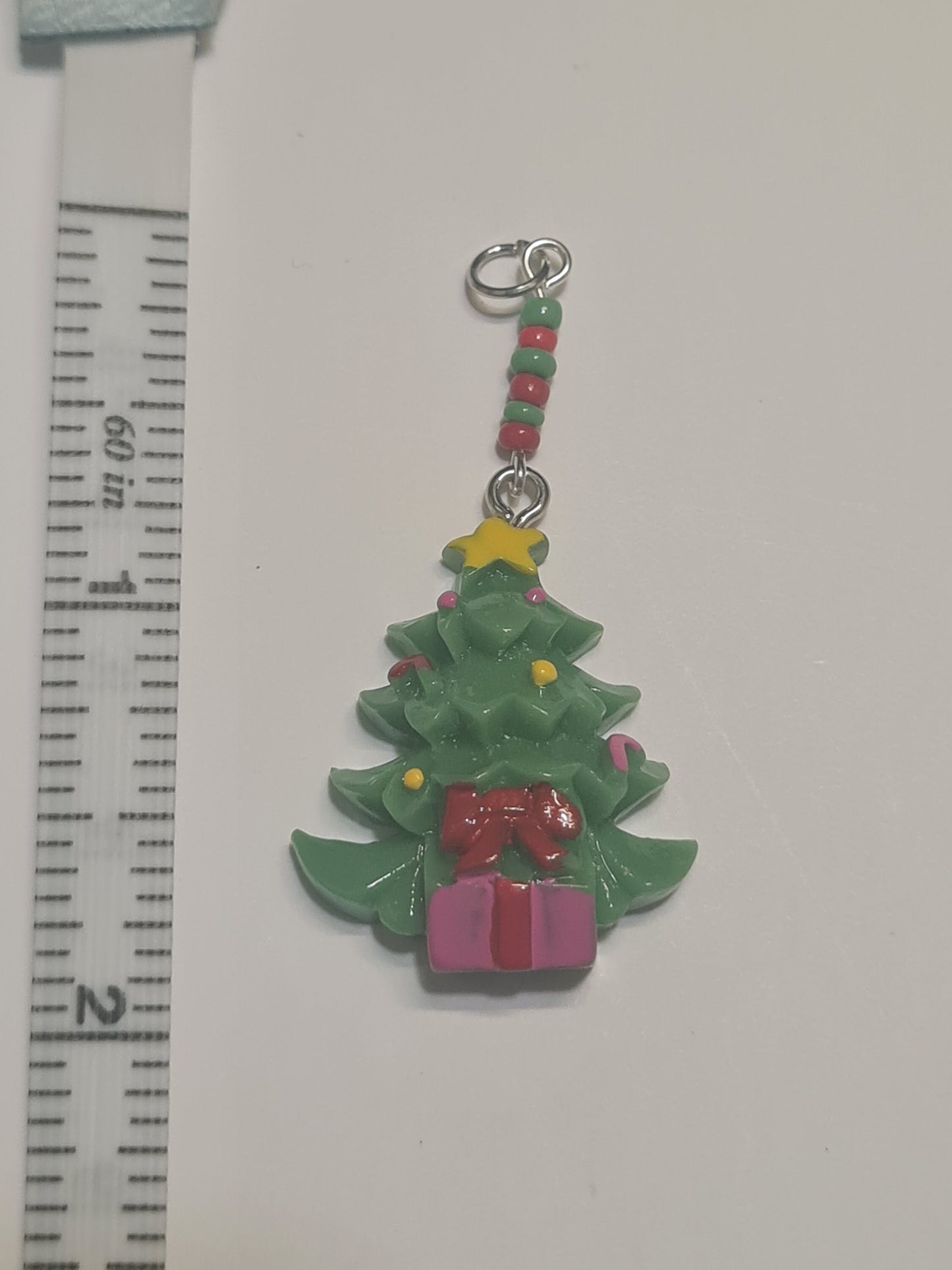 Christmas Tree Hearing Aid Charm ~ Cochlear Implant Charm ~ Custom Made