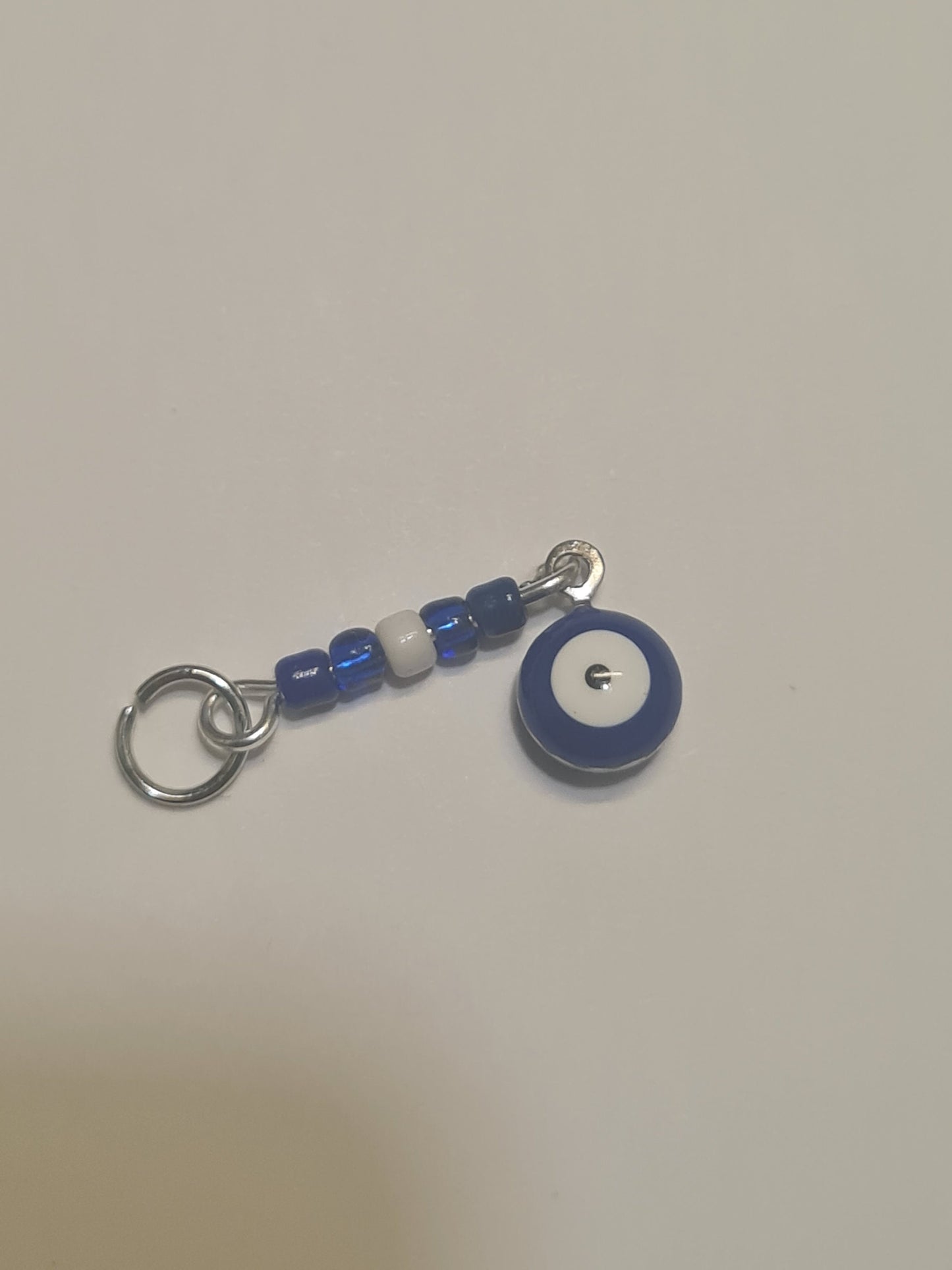 Evil Eye Hearing Aid Charm ~ Cochlear Implant Charm ~ Custom Made