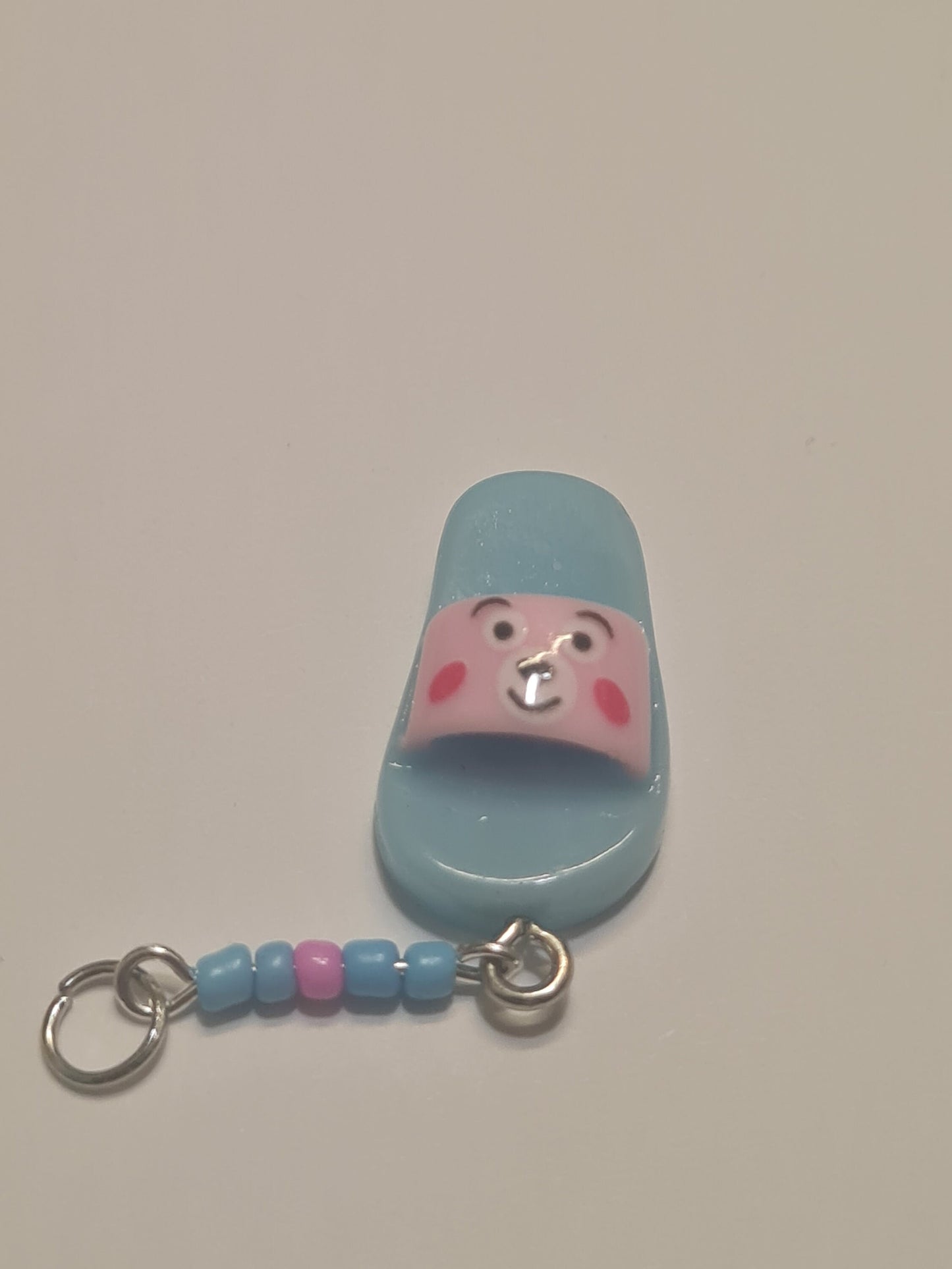 Flip Flops Hearing Aid Charm ~ Cochlear Implant Charm ~ Custom Made