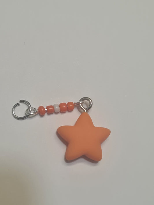 Lucky Star Hearing Aid Charm ~ Cochlear Implant Charm ~ Custom Made