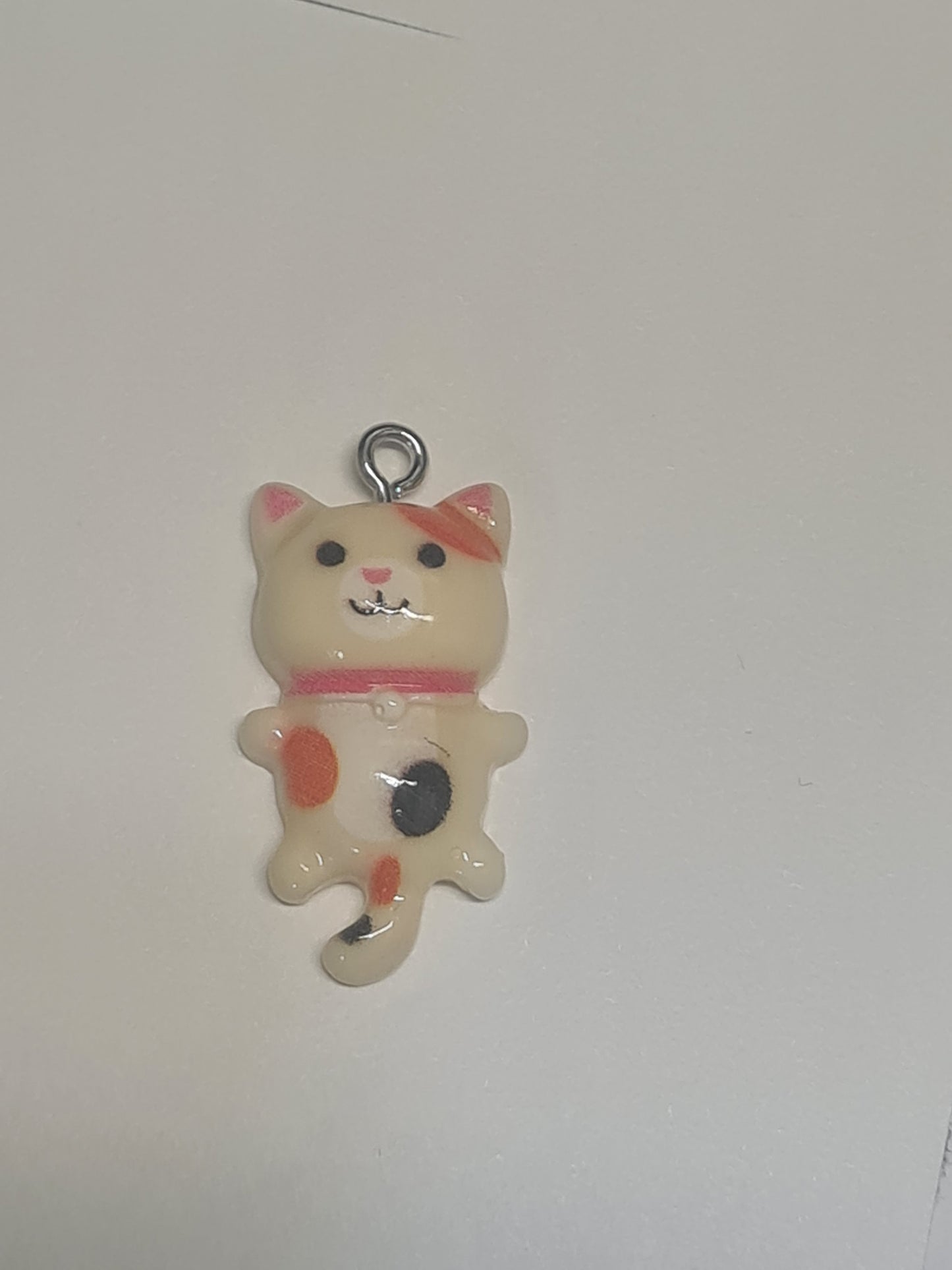 Cat~ ID Badge Reel Charm ~ Custom Made Charms ~ Kitties ~ Badge Buddy ~ Badge Accessories