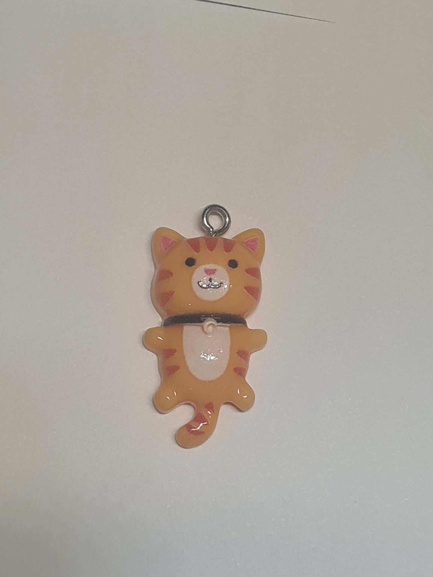 Cat~ ID Badge Reel Charm ~ Custom Made Charms ~ Kitties ~ Badge Buddy ~ Badge Accessories