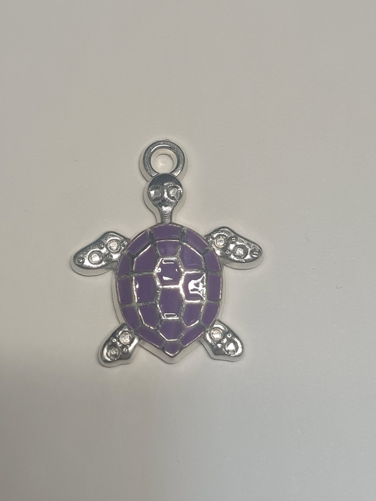 Turtle ~ ID Badge Reel Charm ~ Custom Made Charms ~ Badge Buddy ~ Badge Accessories