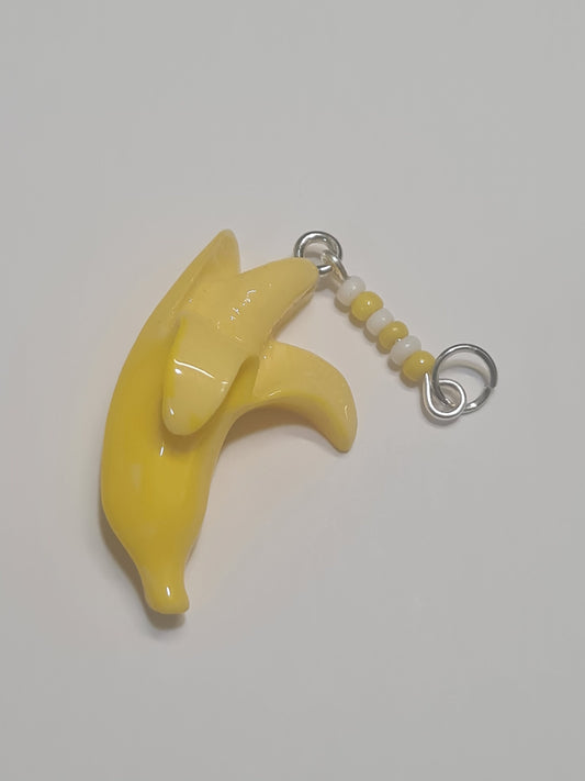 Banana Hearing Aid Charm ~ Cochlear Implant Charm ~ Custom Made