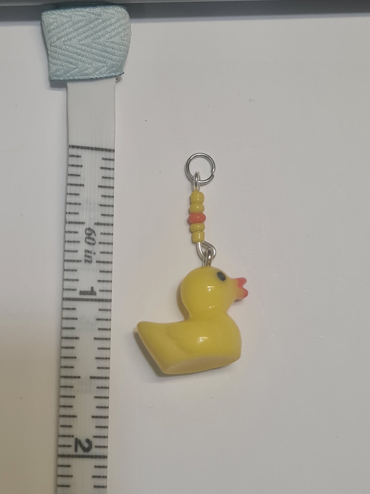 Rubber Duck Hearing Aid Charm ~ Cochlear Implant Charm ~ Custom Made