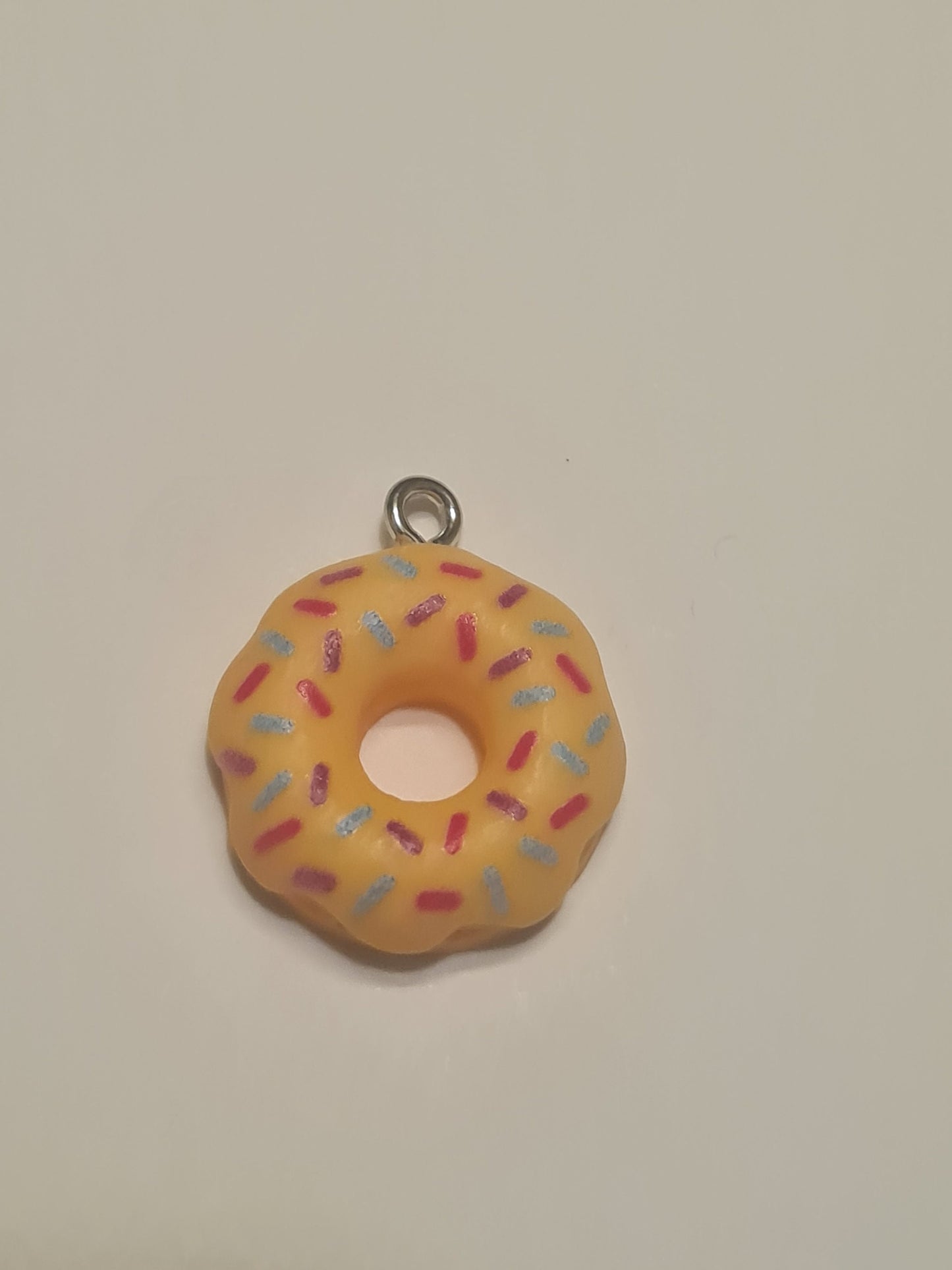 Doughnut Hearing Aid Charm ~ Cochlear Implant Charm ~ Custom Made