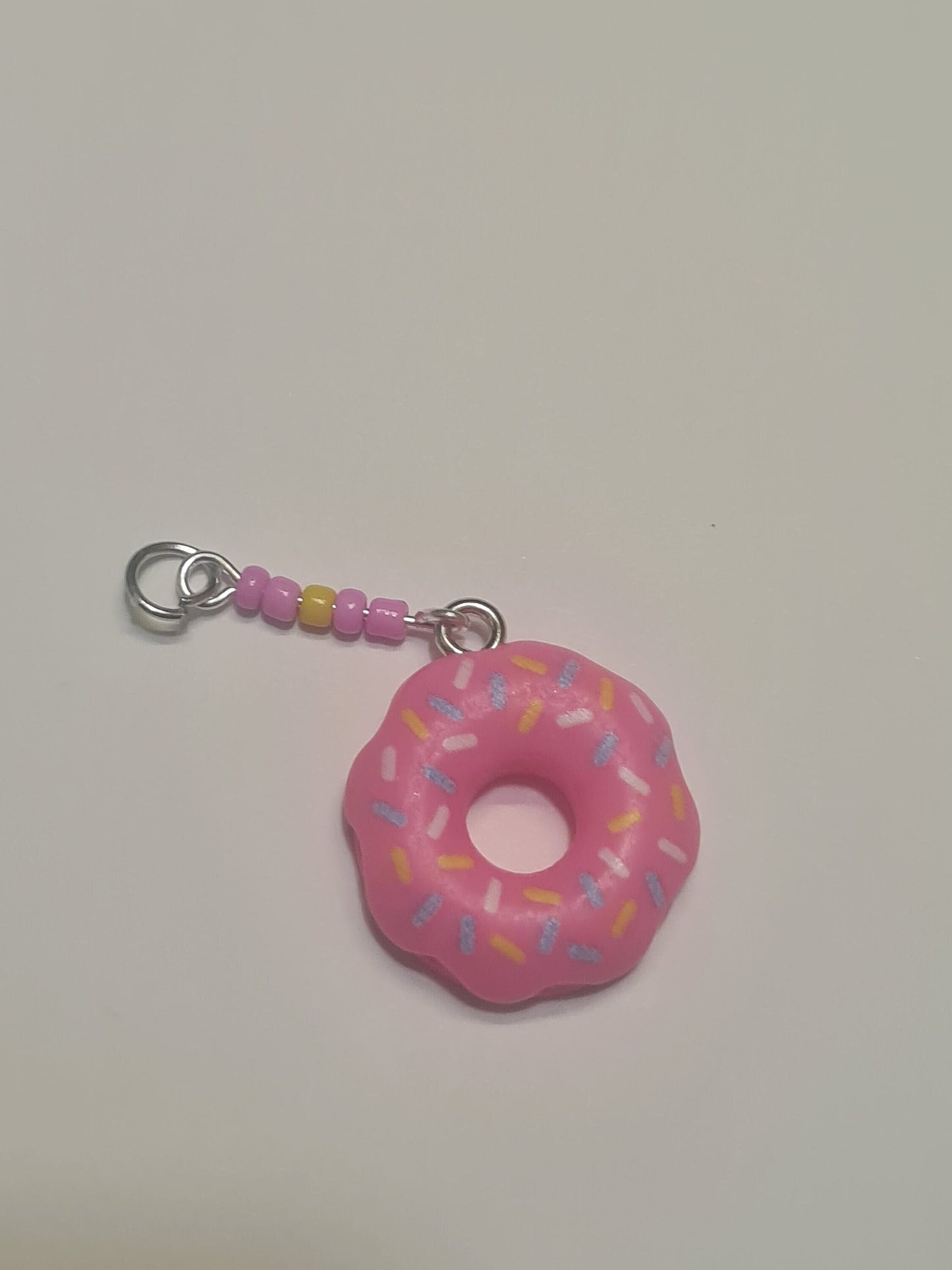 Doughnut Hearing Aid Charm ~ Cochlear Implant Charm ~ Custom Made