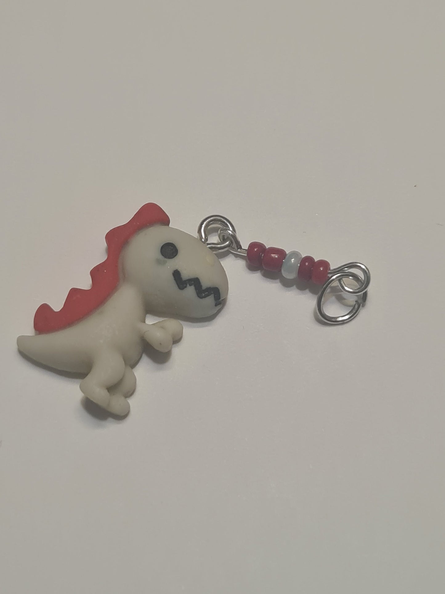 Dinosaur Hearing Aid Charm ~ Cochlear Implant Charm ~ Custom Made