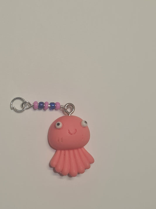 Jellyfish Hearing Aid Charm ~ Cochlear Implant Charm ~ Custom Made